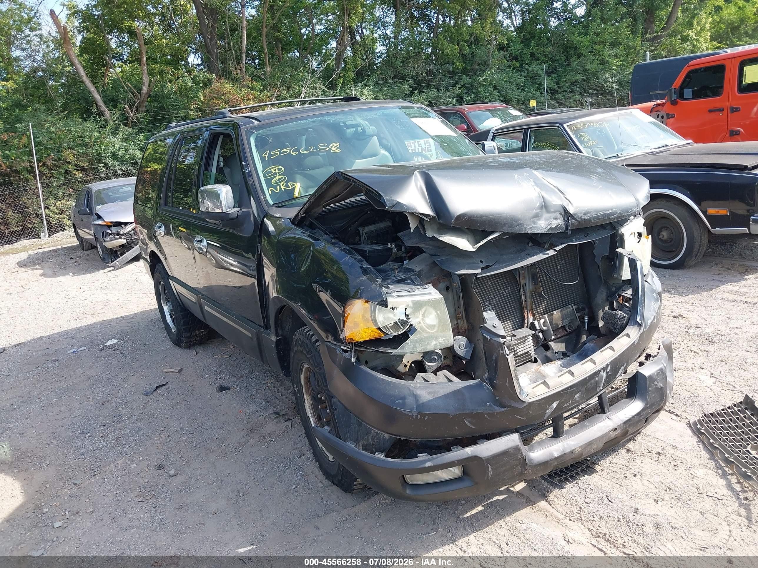 2004 Ford Expedition Nbx/xlt Black vin: 1FMFU16L04LA24966