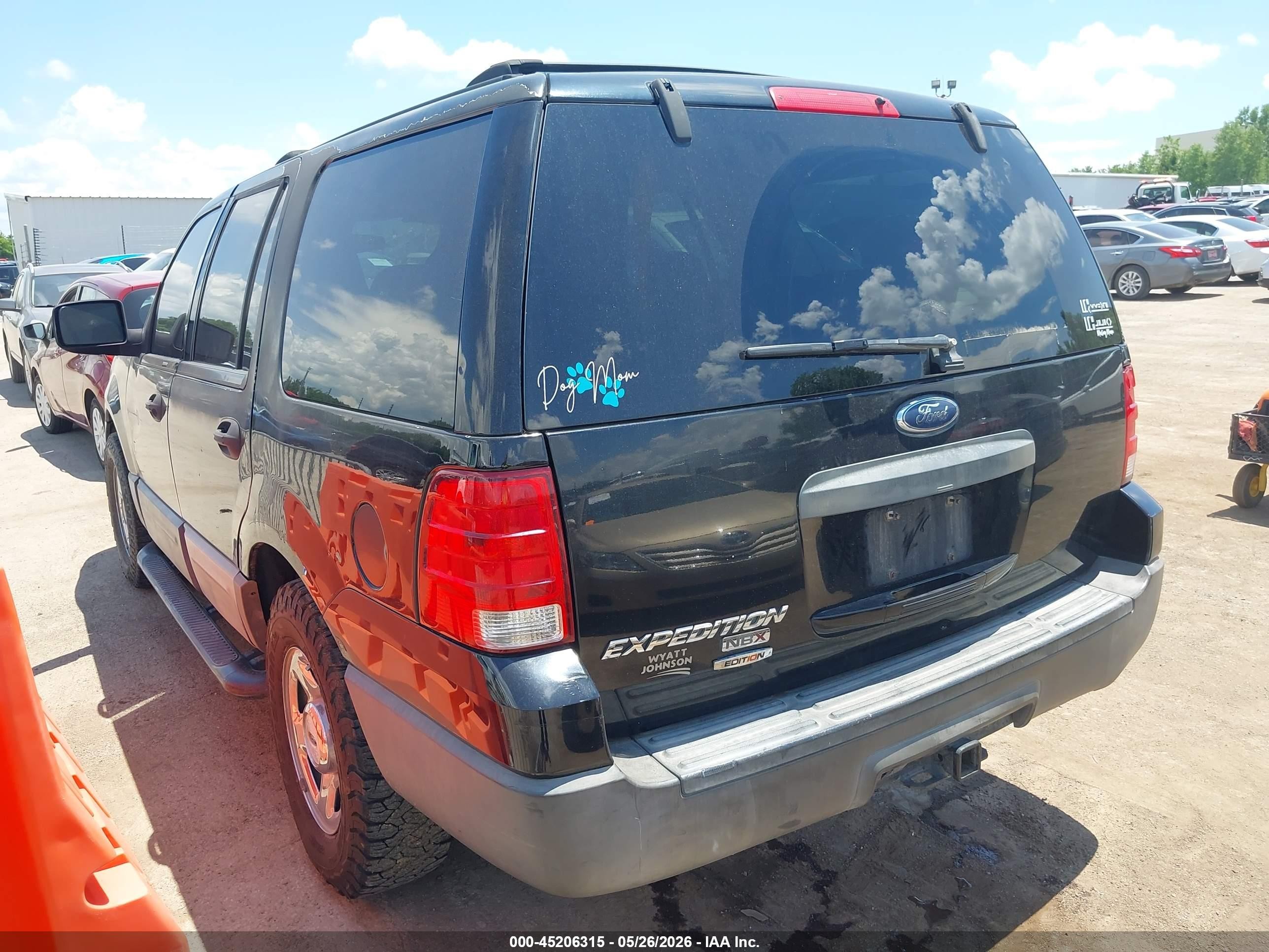 2004 Ford Expedition Nbx/xlt Black vin: 1FMFU16L74LB84861