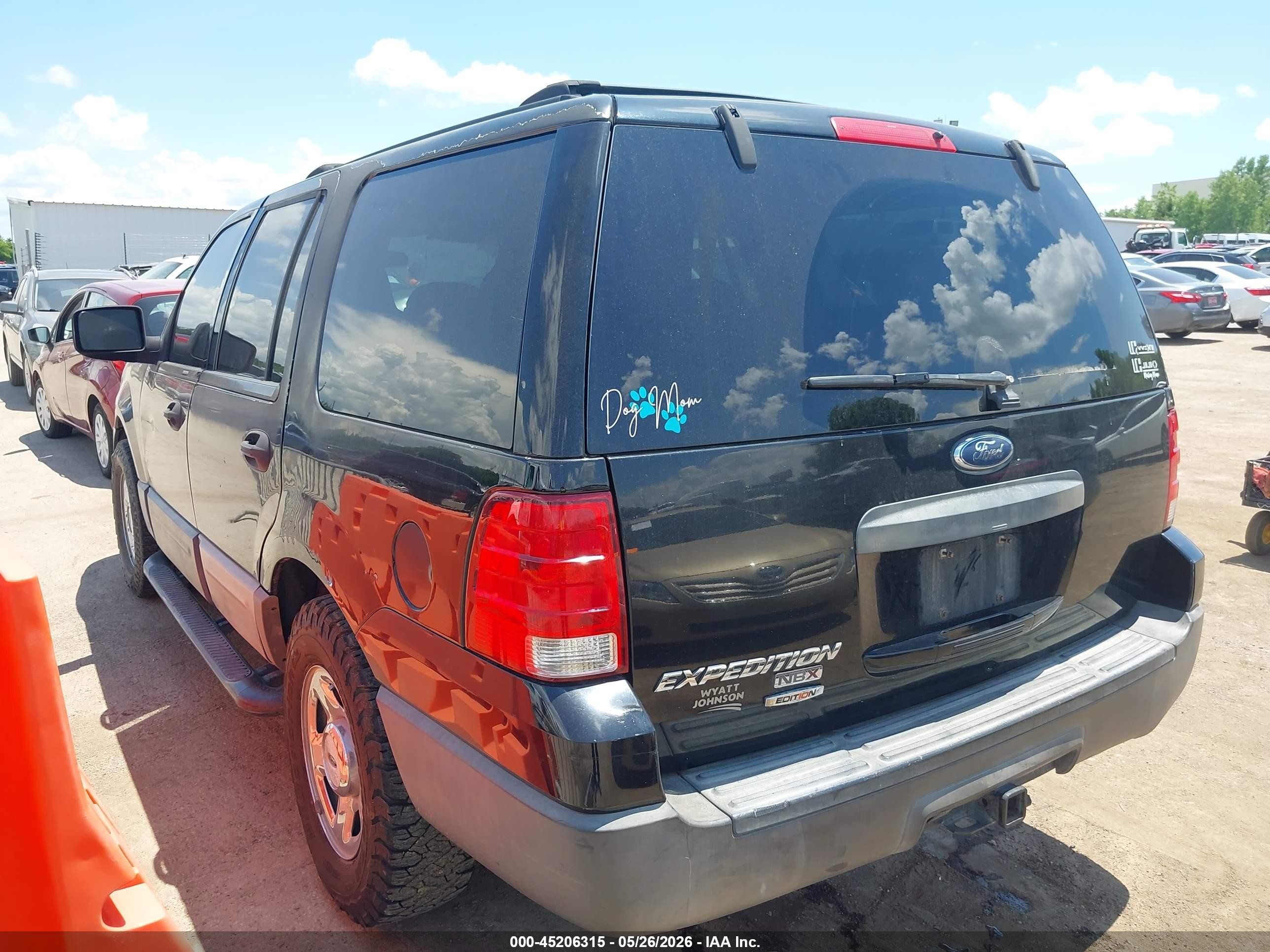 2004 Ford Expedition Nbx/xlt Black vin: 1FMFU16L74LB84861