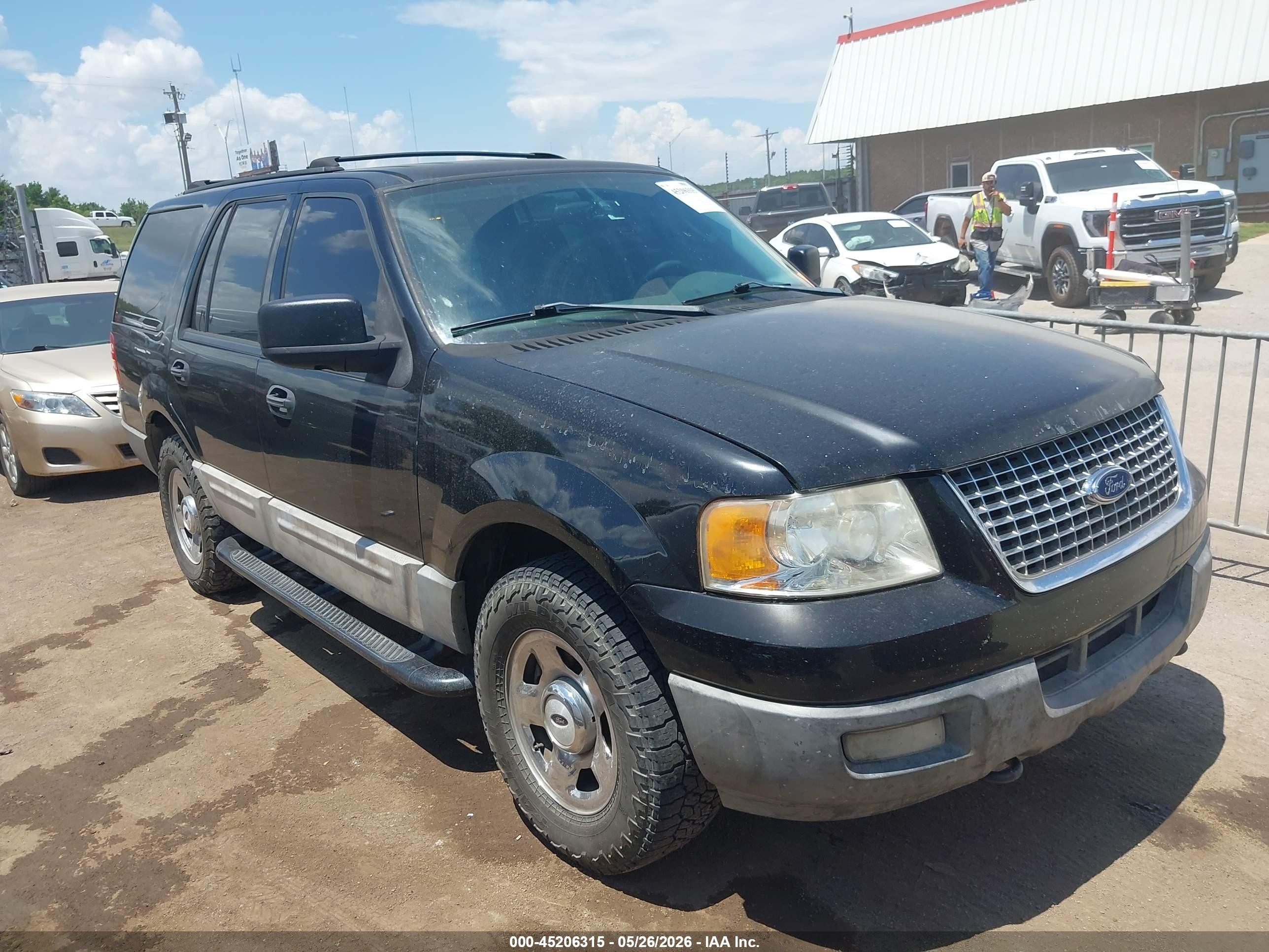 2004 Ford Expedition Nbx/xlt Black vin: 1FMFU16L74LB84861