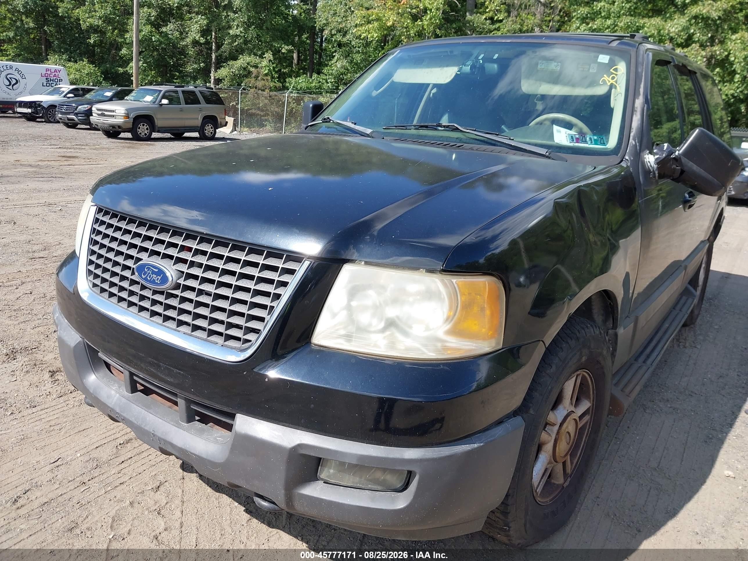 2004 Ford Expedition Xlt Black vin: 1FMFU16W24LB52748