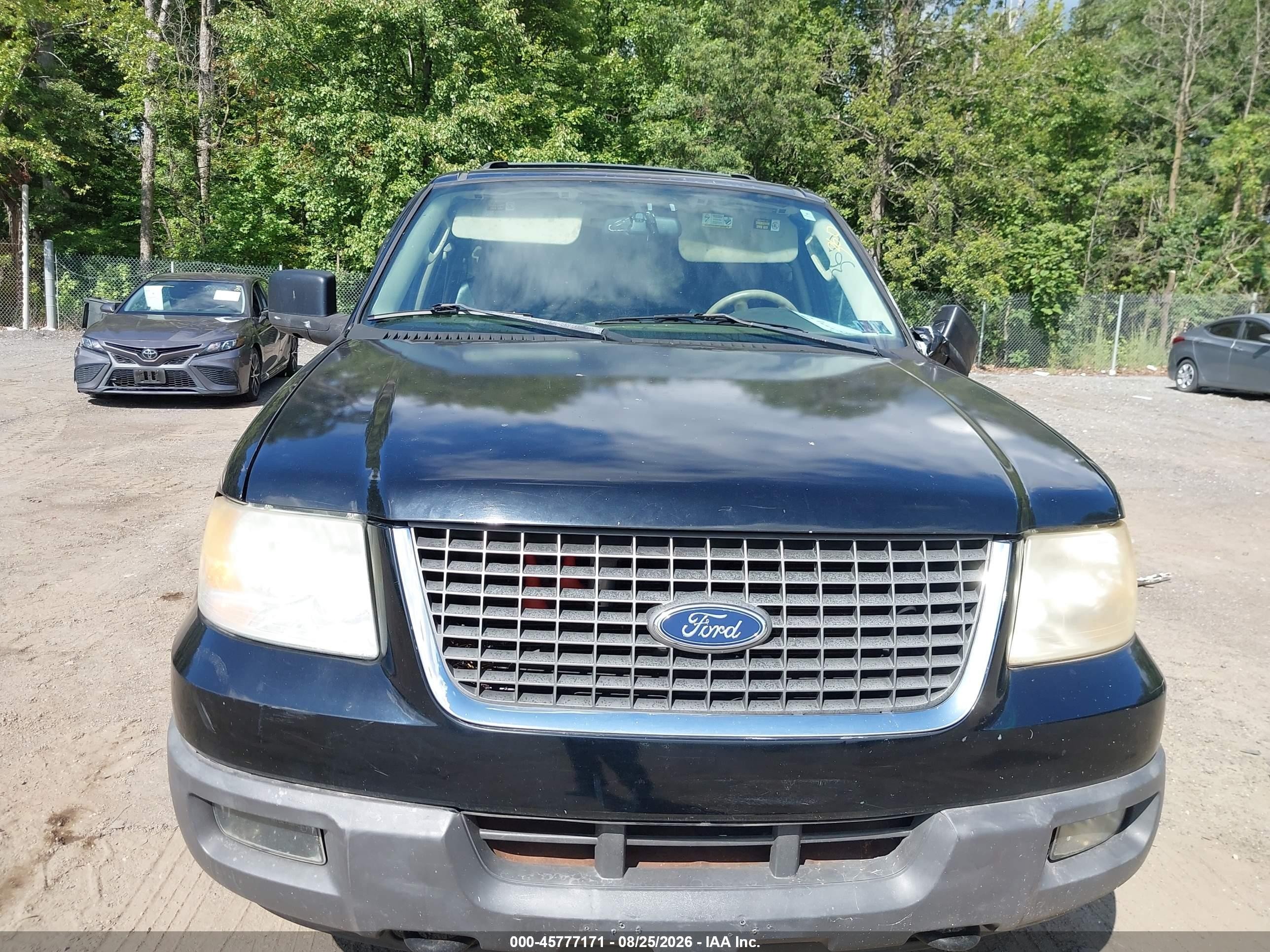 2004 Ford Expedition Xlt Black vin: 1FMFU16W24LB52748