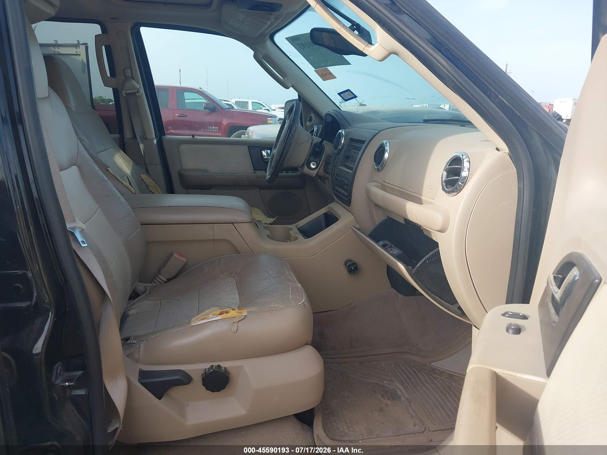 2005 Ford Expedition Eddie Bauer/king Ranch Black vin: 1FMFU17505LA72291