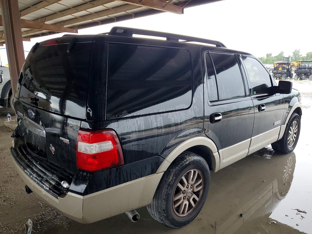 2007 Ford Expedition Eddie Bauer Black vin: 1FMFU17507LA56112