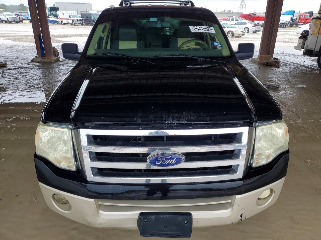 2007 Ford Expedition Eddie Bauer Black vin: 1FMFU17507LA56112