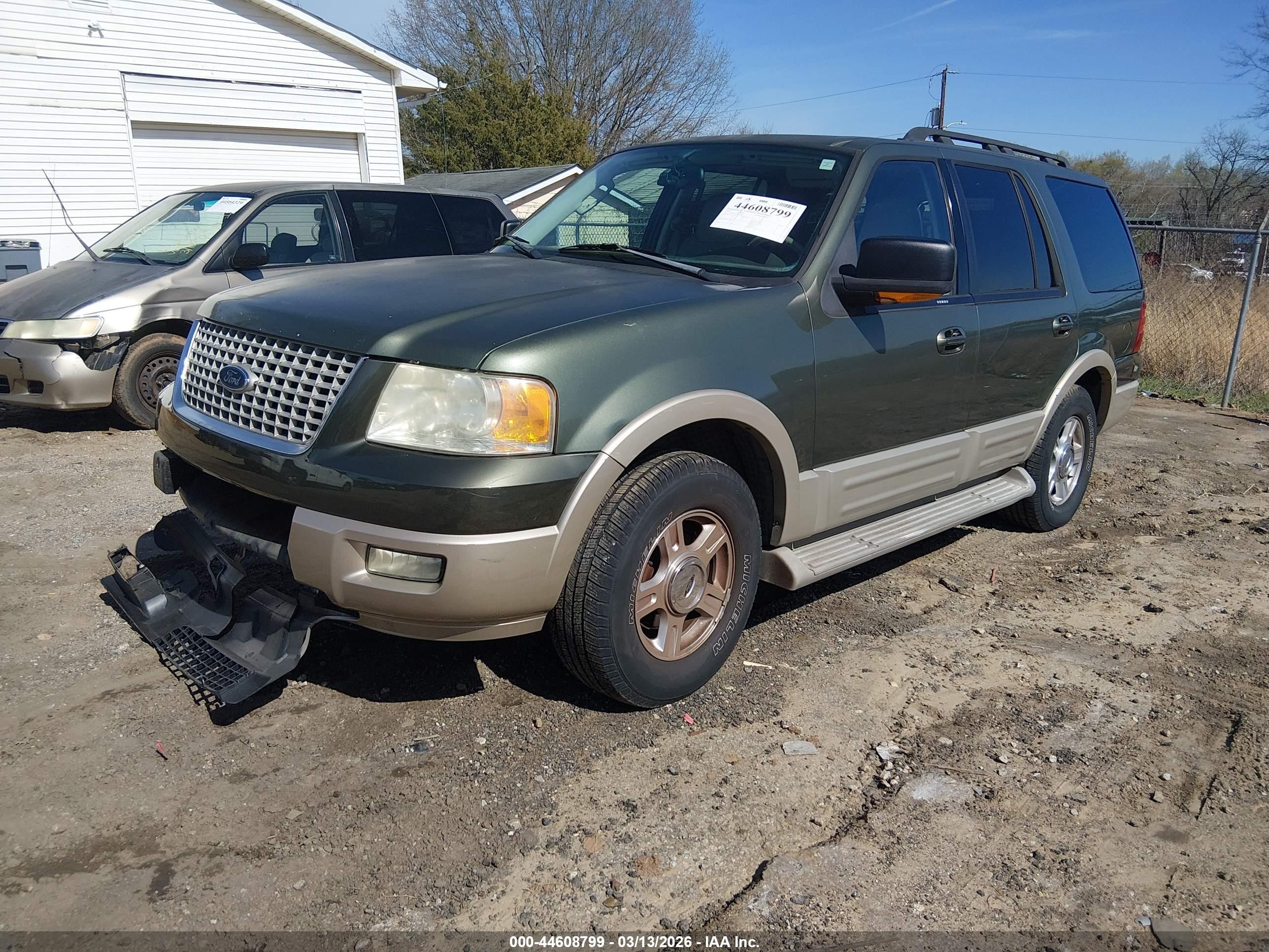 2005 Ford Expedition Eddie Bauer/king Ranch Green vin: 1FMFU17515LA39655