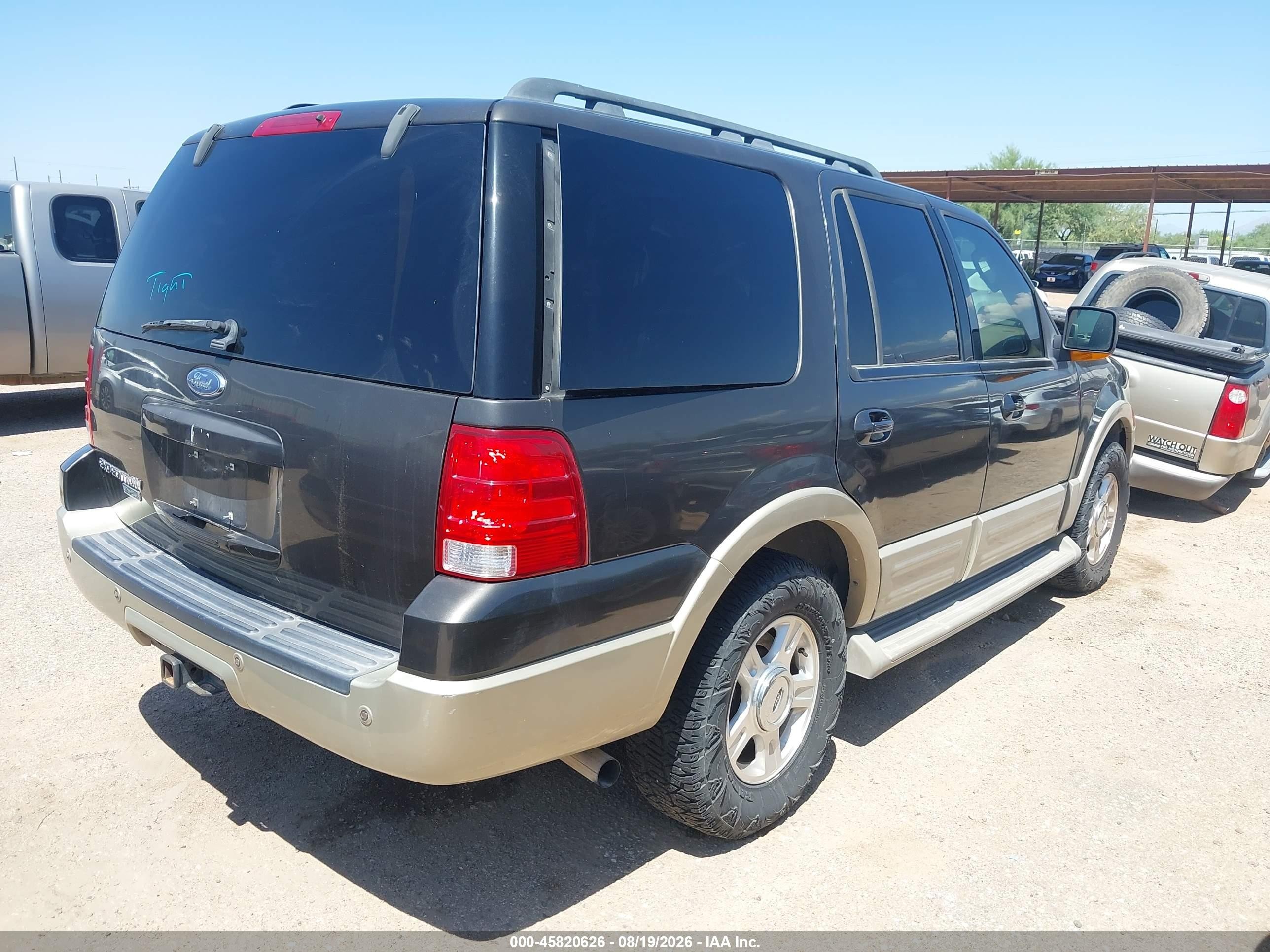 2005 Ford Expedition Eddie Bauer/king Ranch Серый vin: 1FMFU17515LA99077