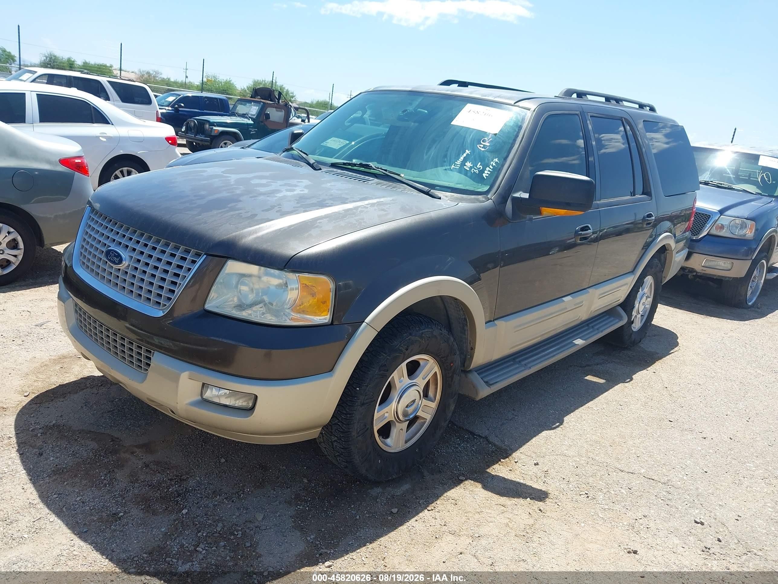 2005 Ford Expedition Eddie Bauer/king Ranch Серый vin: 1FMFU17515LA99077