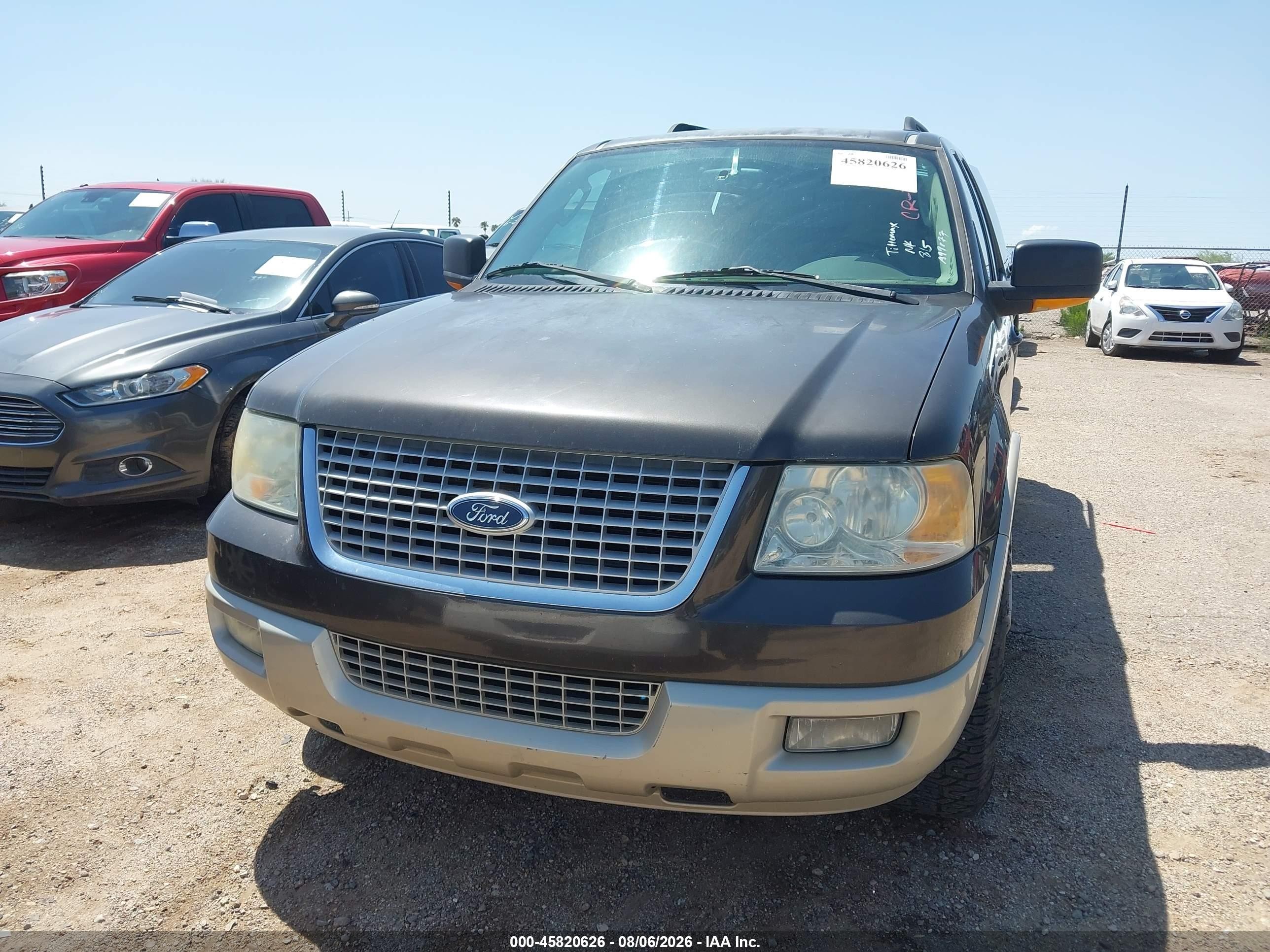 2005 Ford Expedition Eddie Bauer/king Ranch Серый vin: 1FMFU17515LA99077