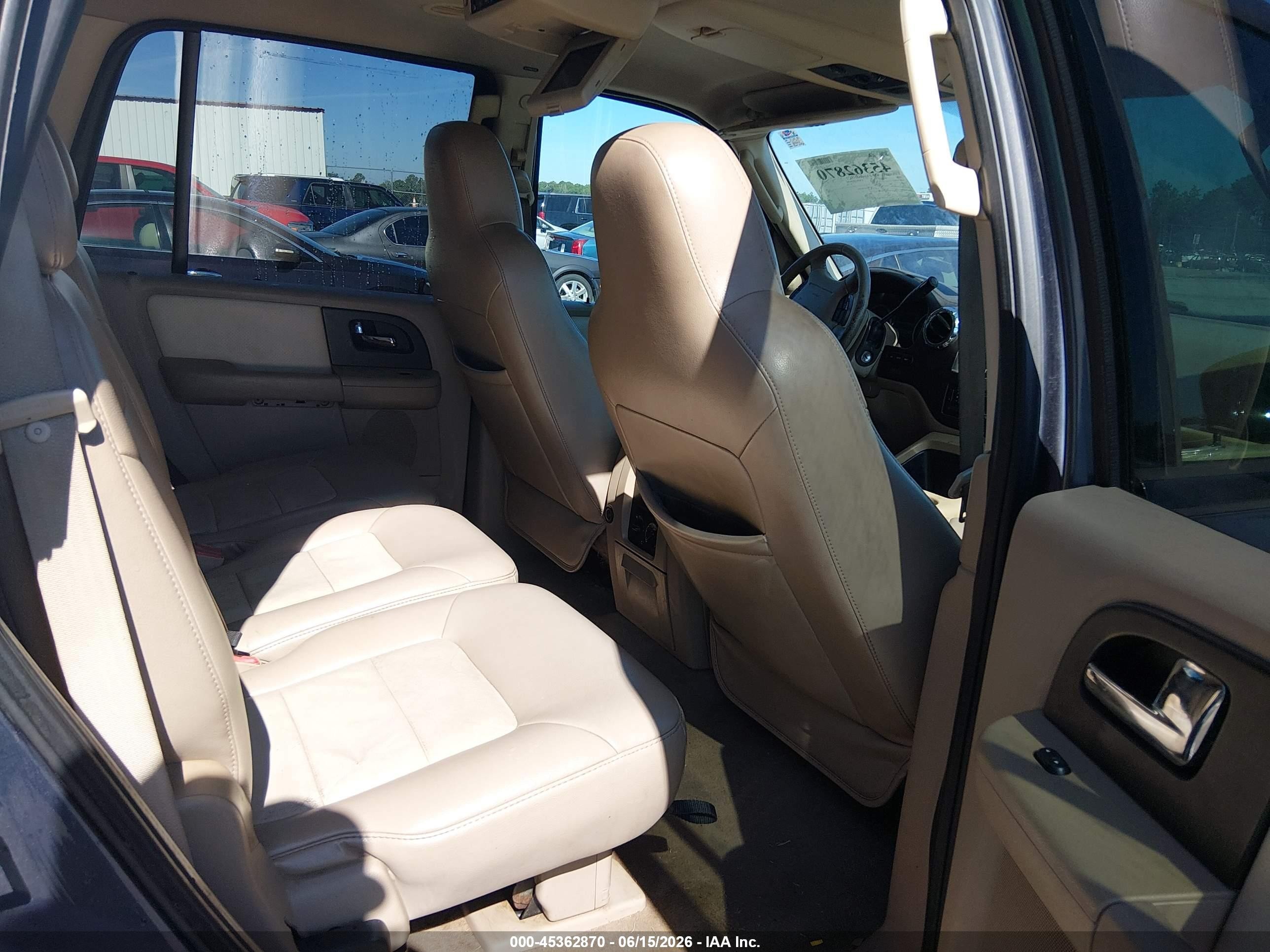 2006 Ford Expedition Eddie Bauer/king Ranch Blue vin: 1FMFU17516LA12134