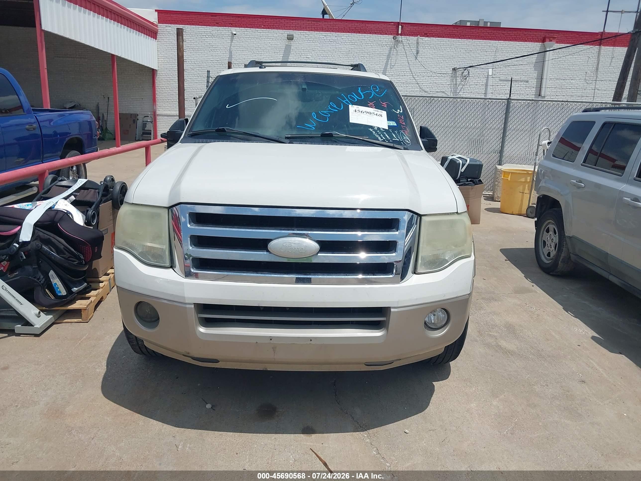 2008 Ford Expedition Eddie Bauer/king Ranch Champagne vin: 1FMFU17518LA31012