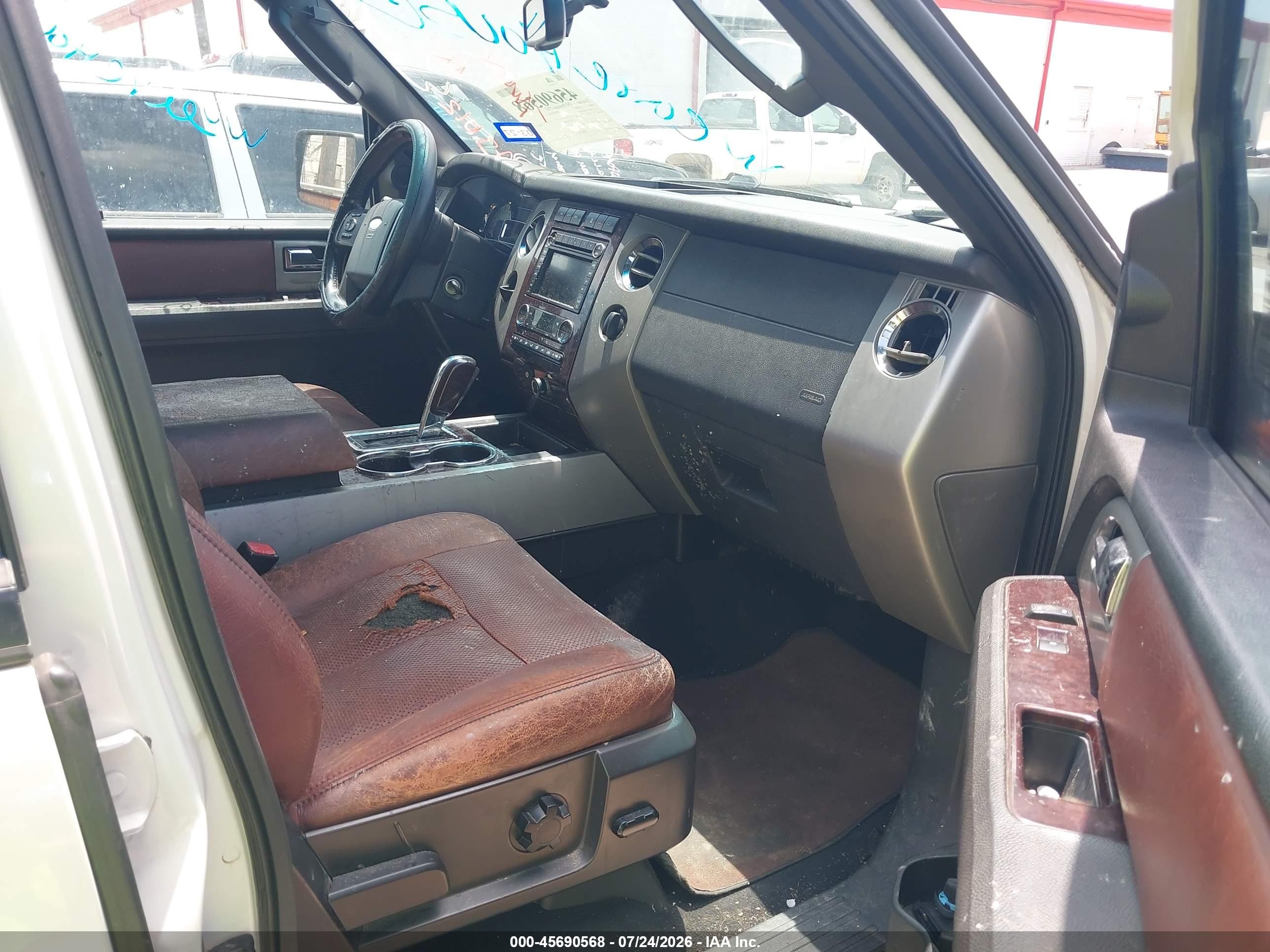 2008 Ford Expedition Eddie Bauer/king Ranch Champagne vin: 1FMFU17518LA31012