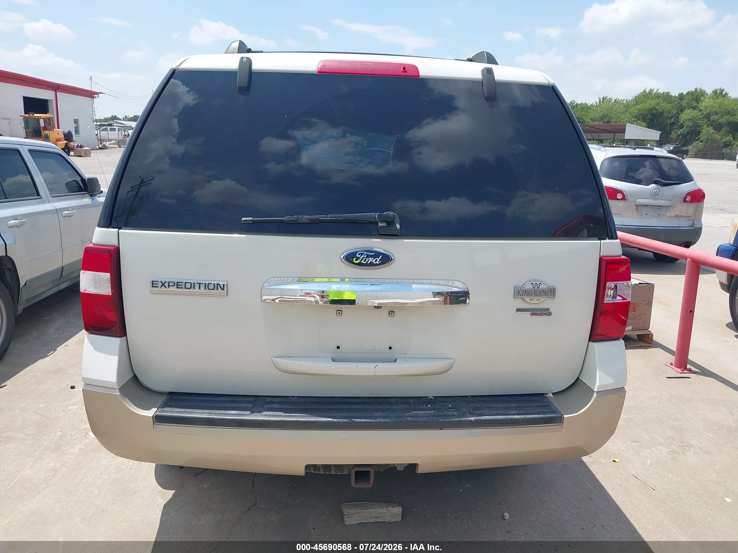 2008 Ford Expedition Eddie Bauer/king Ranch Champagne vin: 1FMFU17518LA31012