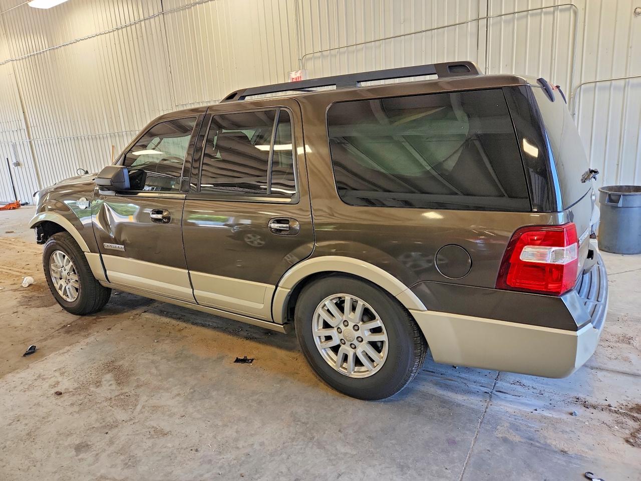 2008 Ford Expedition Eddie Bauer Green vin: 1FMFU17518LA31169