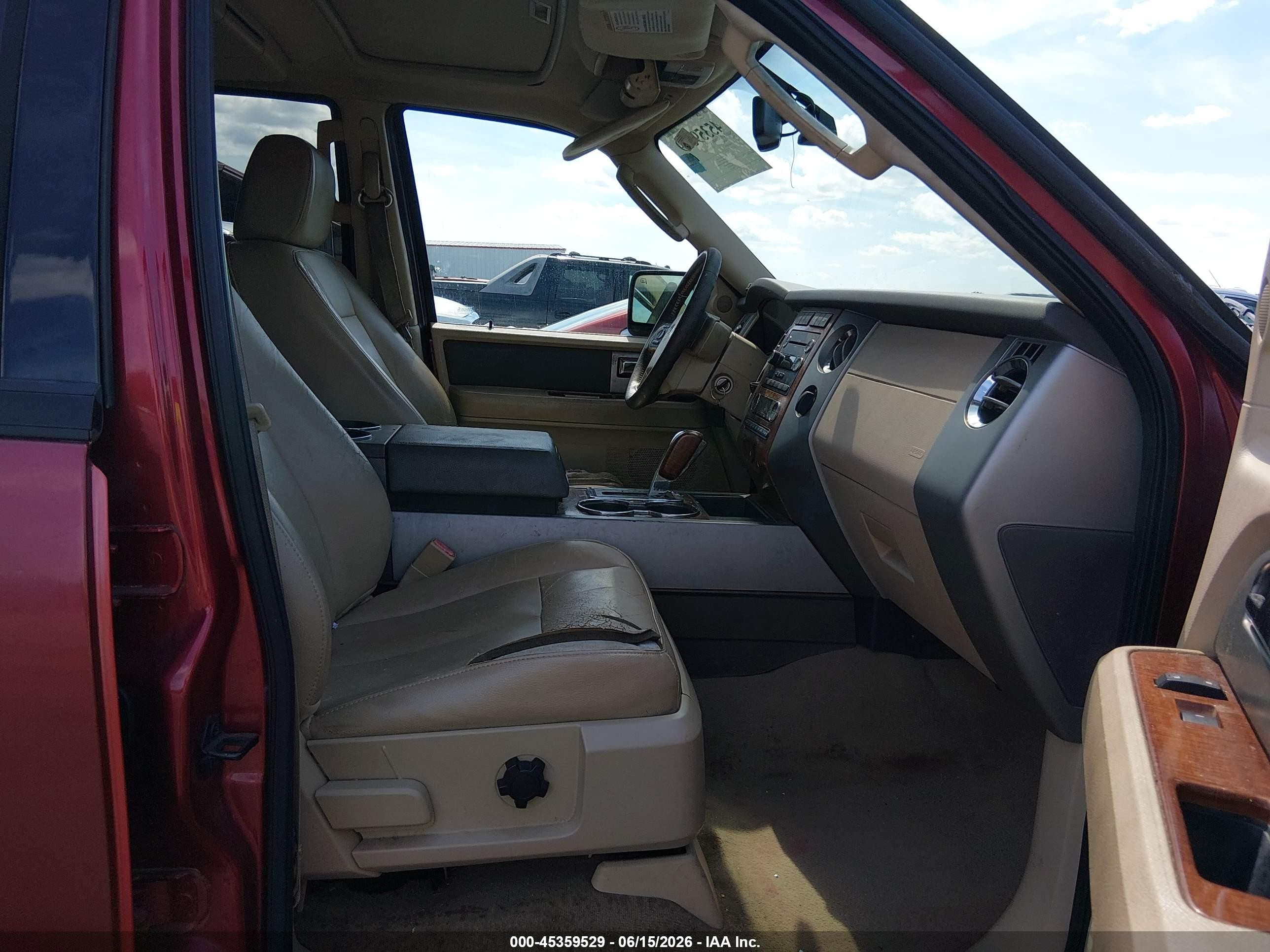 2008 Ford Expedition Eddie Bauer/king Ranch Red vin: 1FMFU17518LA68755