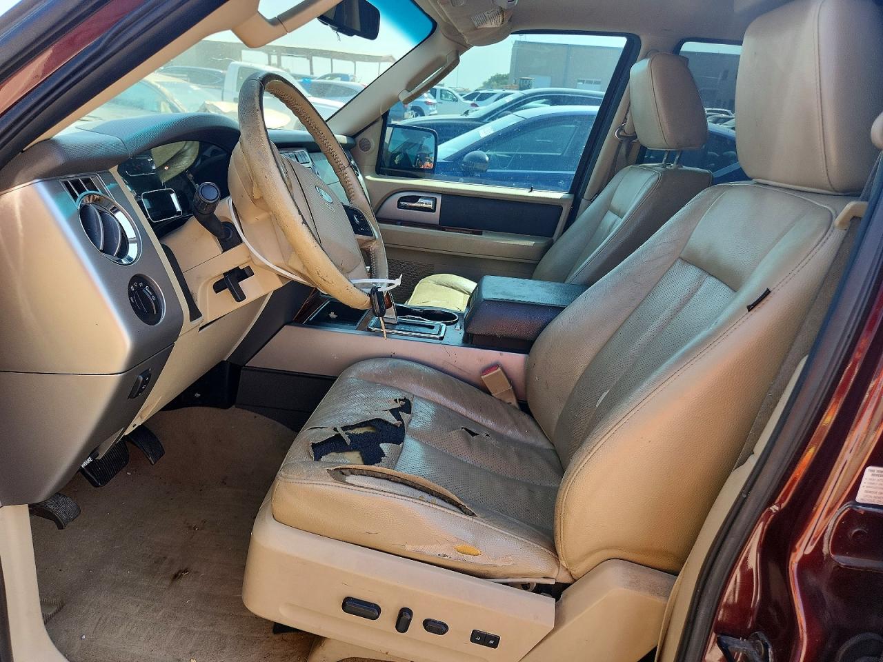 2009 Ford Expedition Eddie Bauer Maroon vin: 1FMFU17519EB10959
