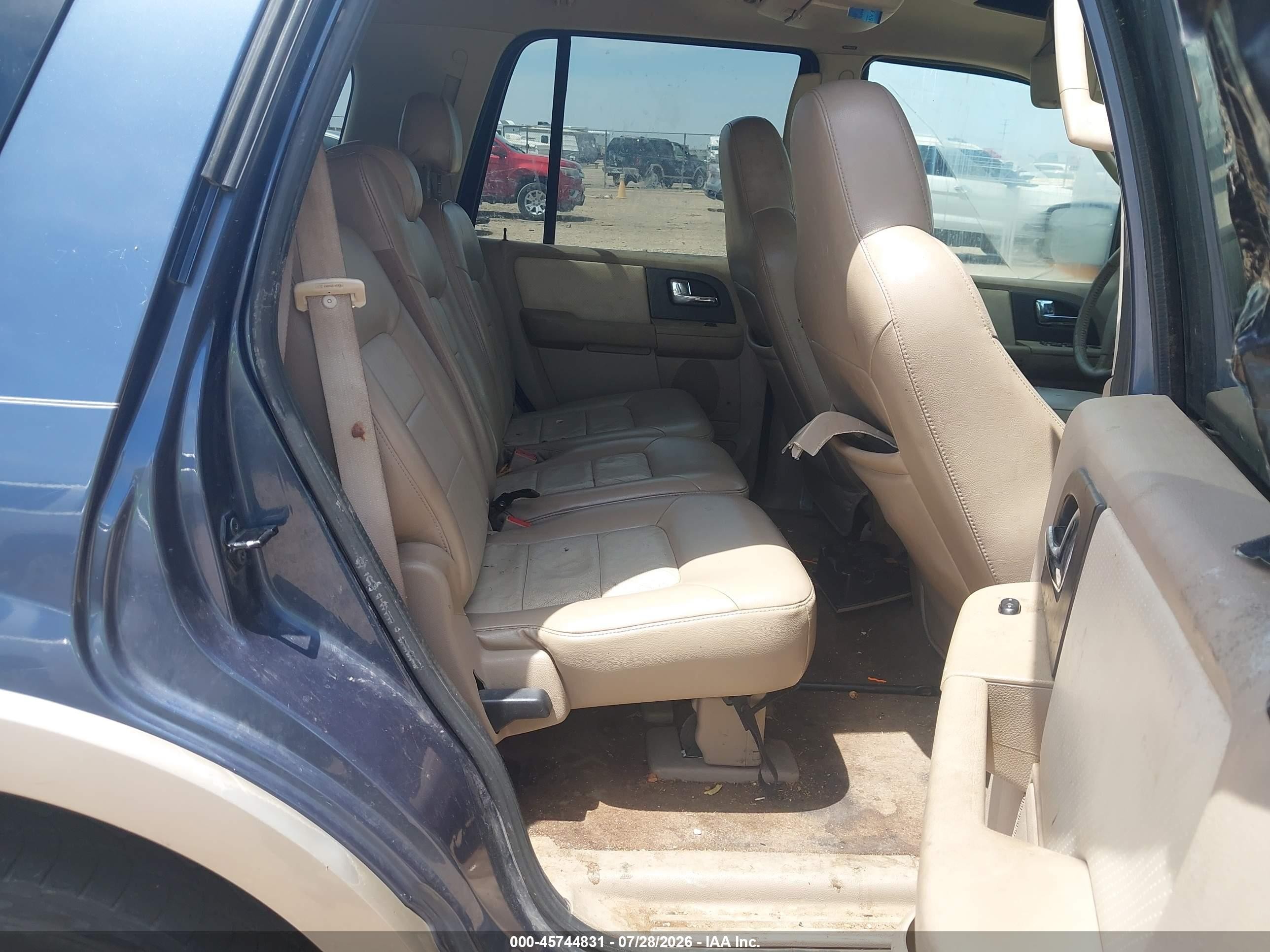 2005 Ford Expedition Eddie Bauer/king Ranch Синий vin: 1FMFU17525LA54455