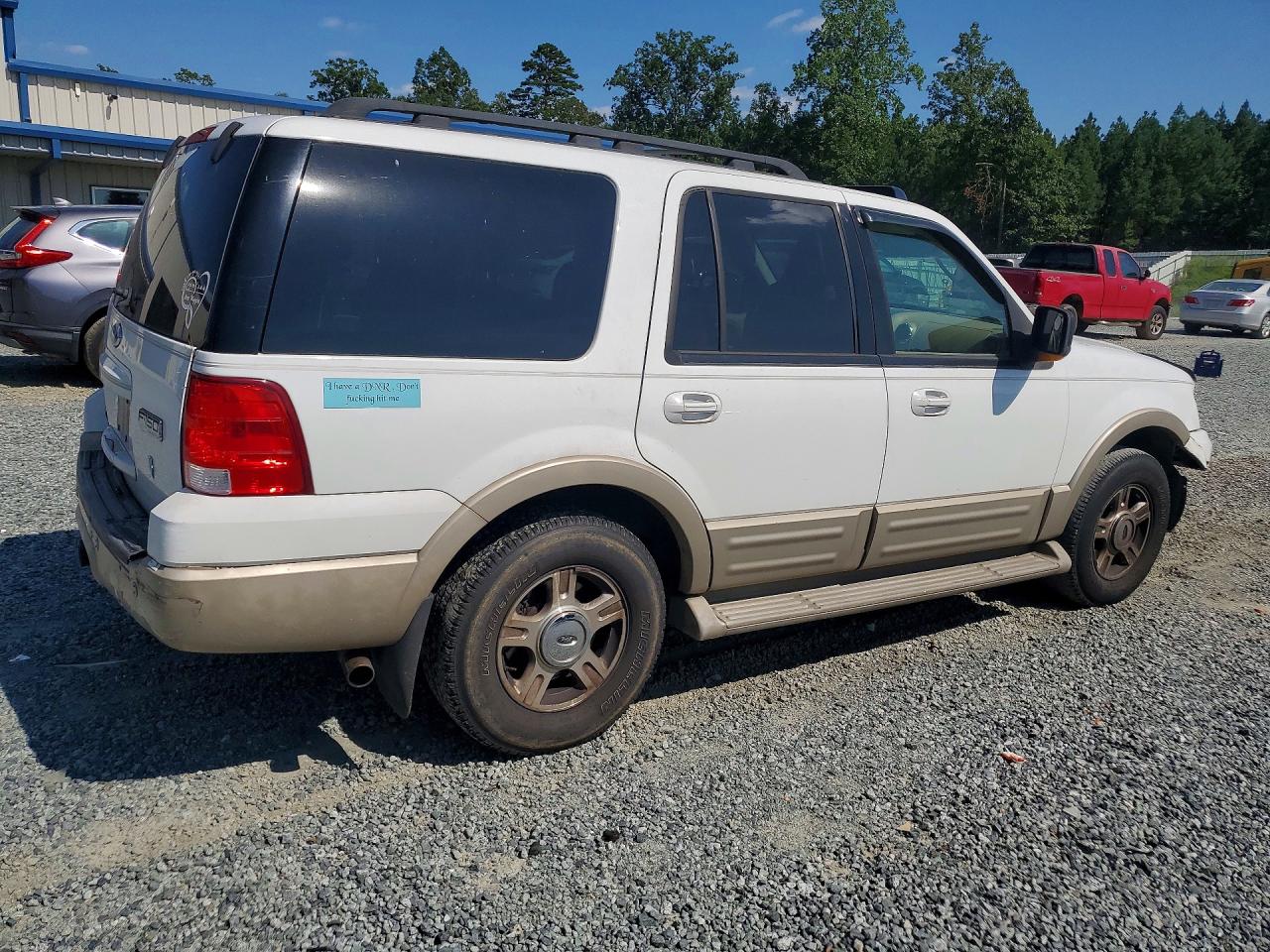 2006 Ford Expedition Eddie Bauer White vin: 1FMFU17526LA52285