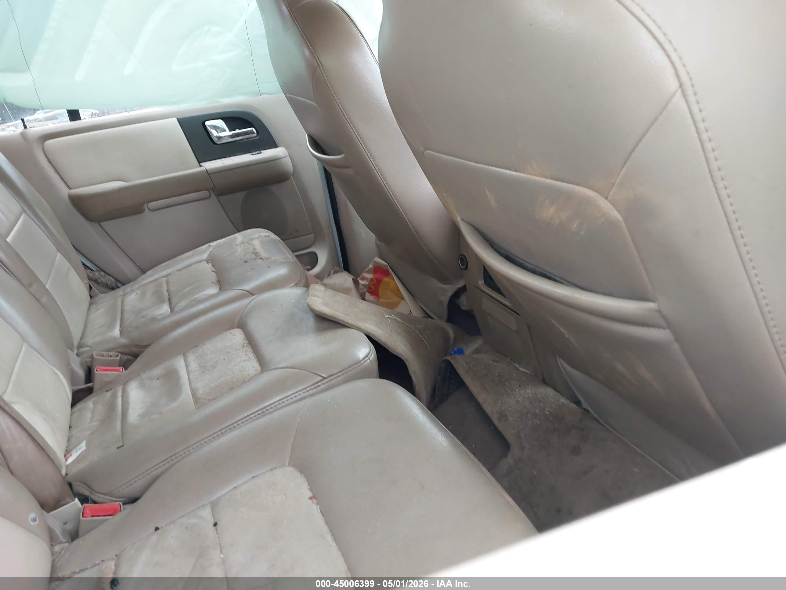 2006 Ford Expedition Eddie Bauer/king Ranch White vin: 1FMFU17526LB00156