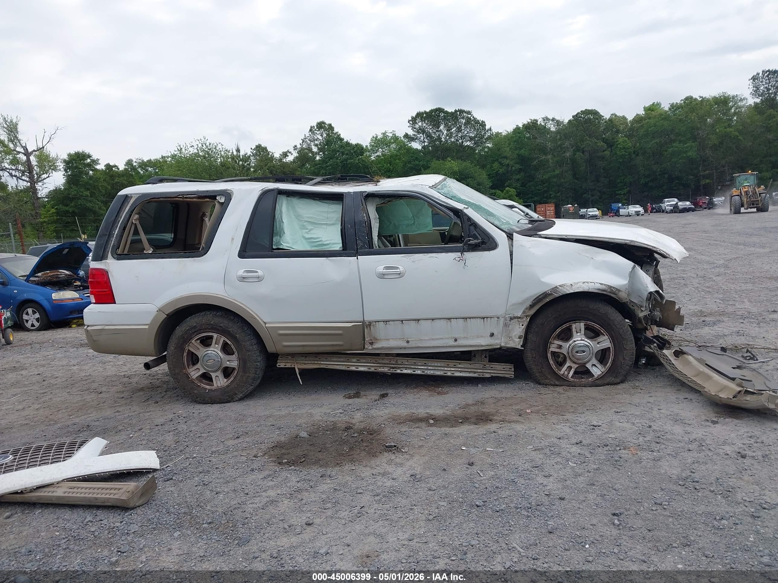 2006 Ford Expedition Eddie Bauer/king Ranch White vin: 1FMFU17526LB00156