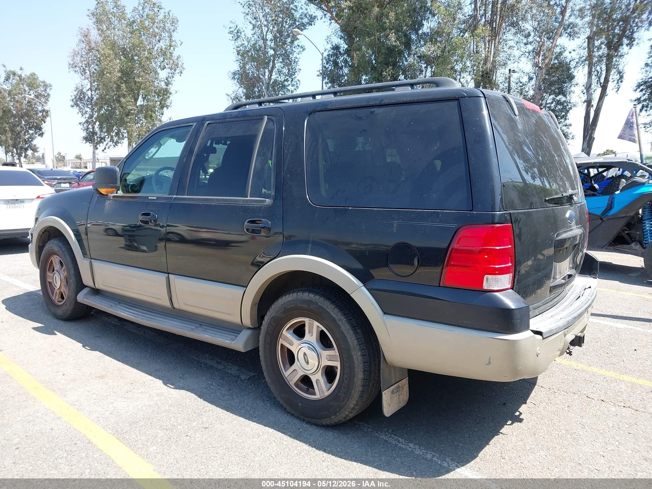 2006 Ford Expedition Eddie Bauer/king Ranch Черный vin: 1FMFU17536LA16282