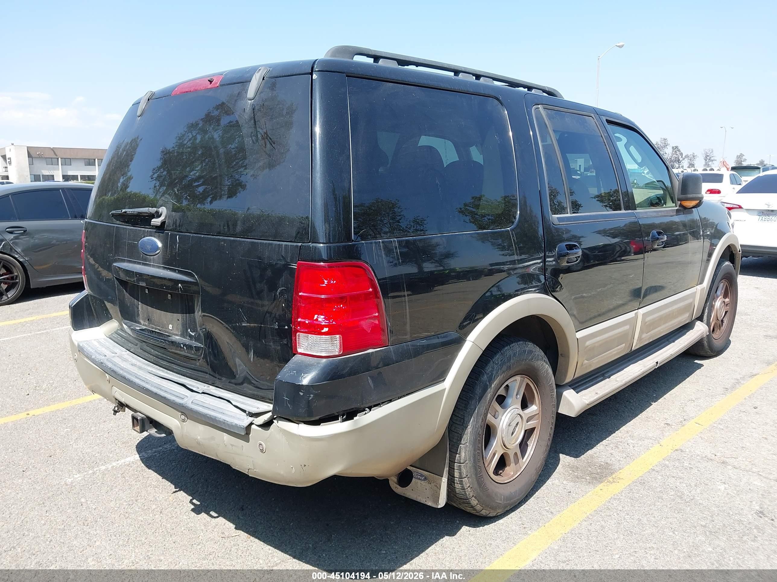 2006 Ford Expedition Eddie Bauer/king Ranch Черный vin: 1FMFU17536LA16282