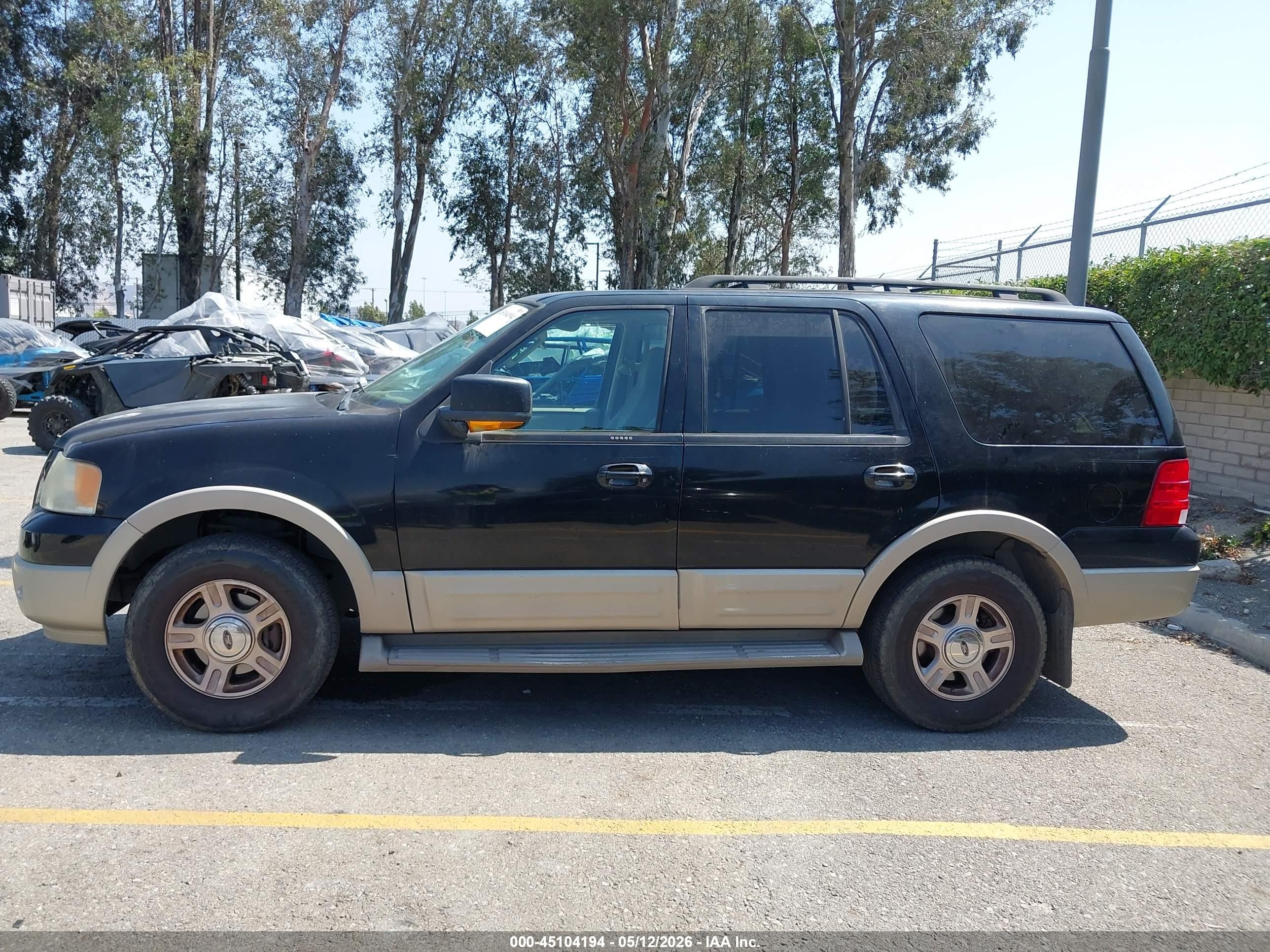 2006 Ford Expedition Eddie Bauer/king Ranch Черный vin: 1FMFU17536LA16282