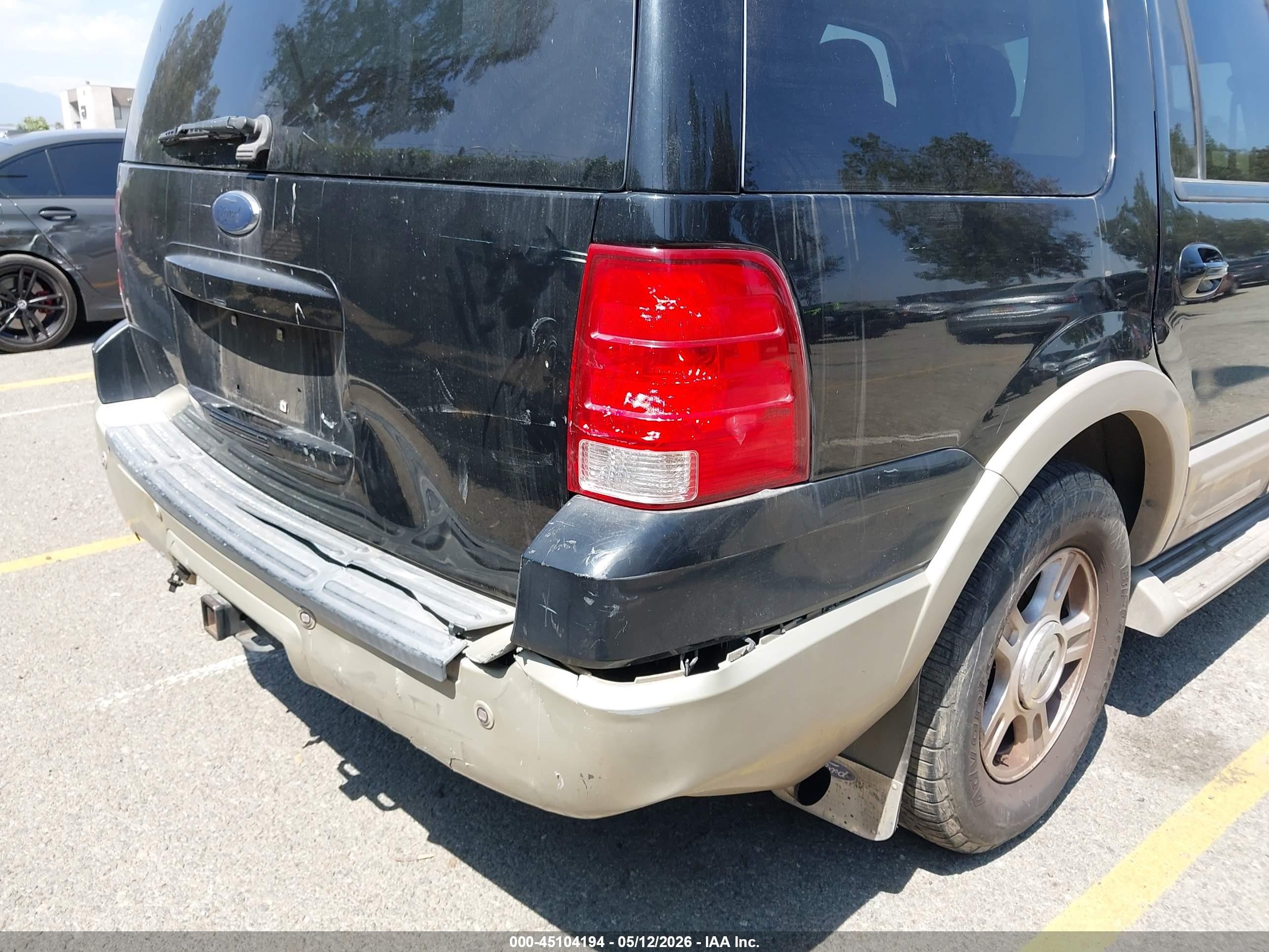 2006 Ford Expedition Eddie Bauer/king Ranch Черный vin: 1FMFU17536LA16282