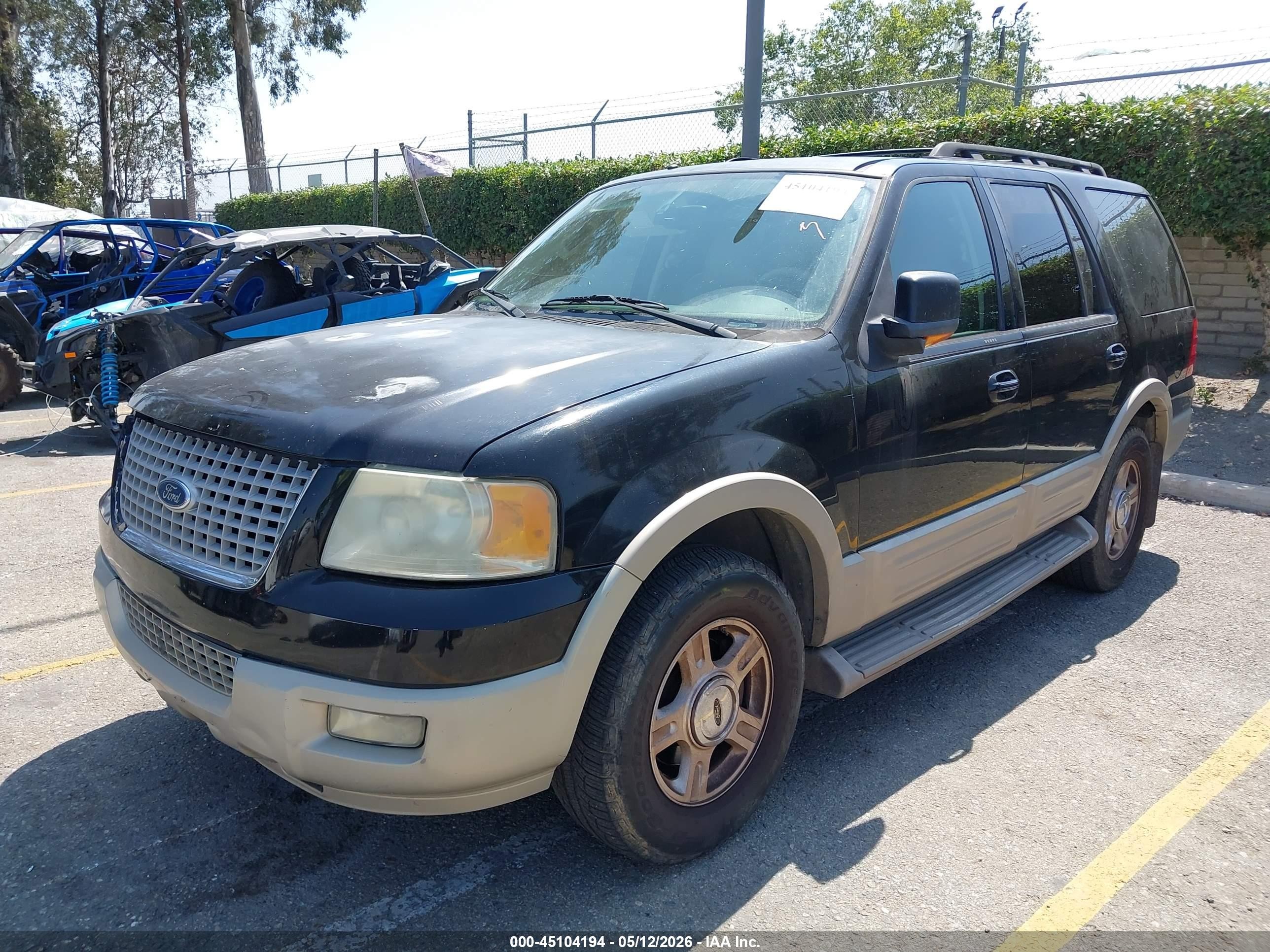 2006 Ford Expedition Eddie Bauer/king Ranch Черный vin: 1FMFU17536LA16282