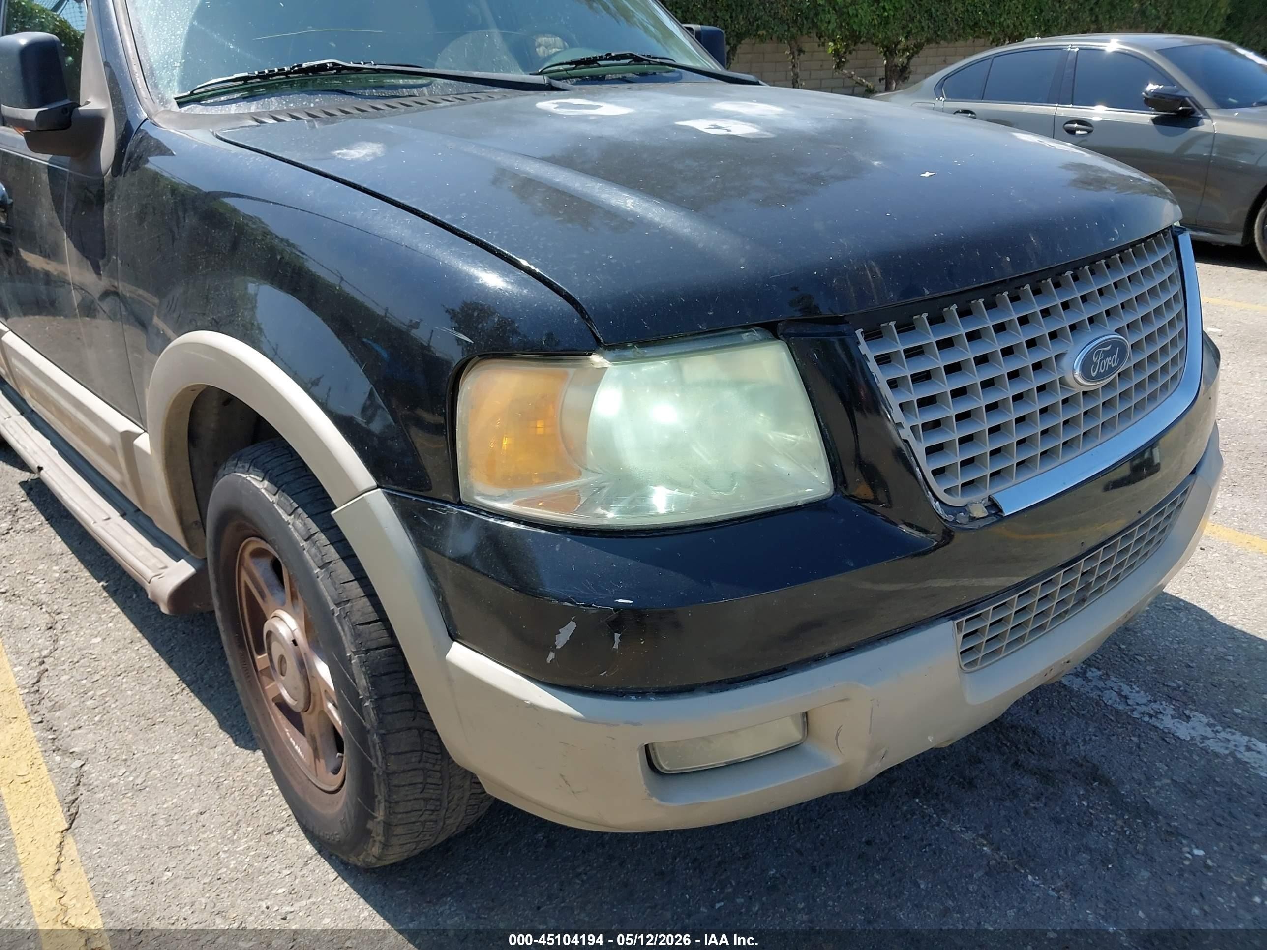 2006 Ford Expedition Eddie Bauer/king Ranch Черный vin: 1FMFU17536LA16282