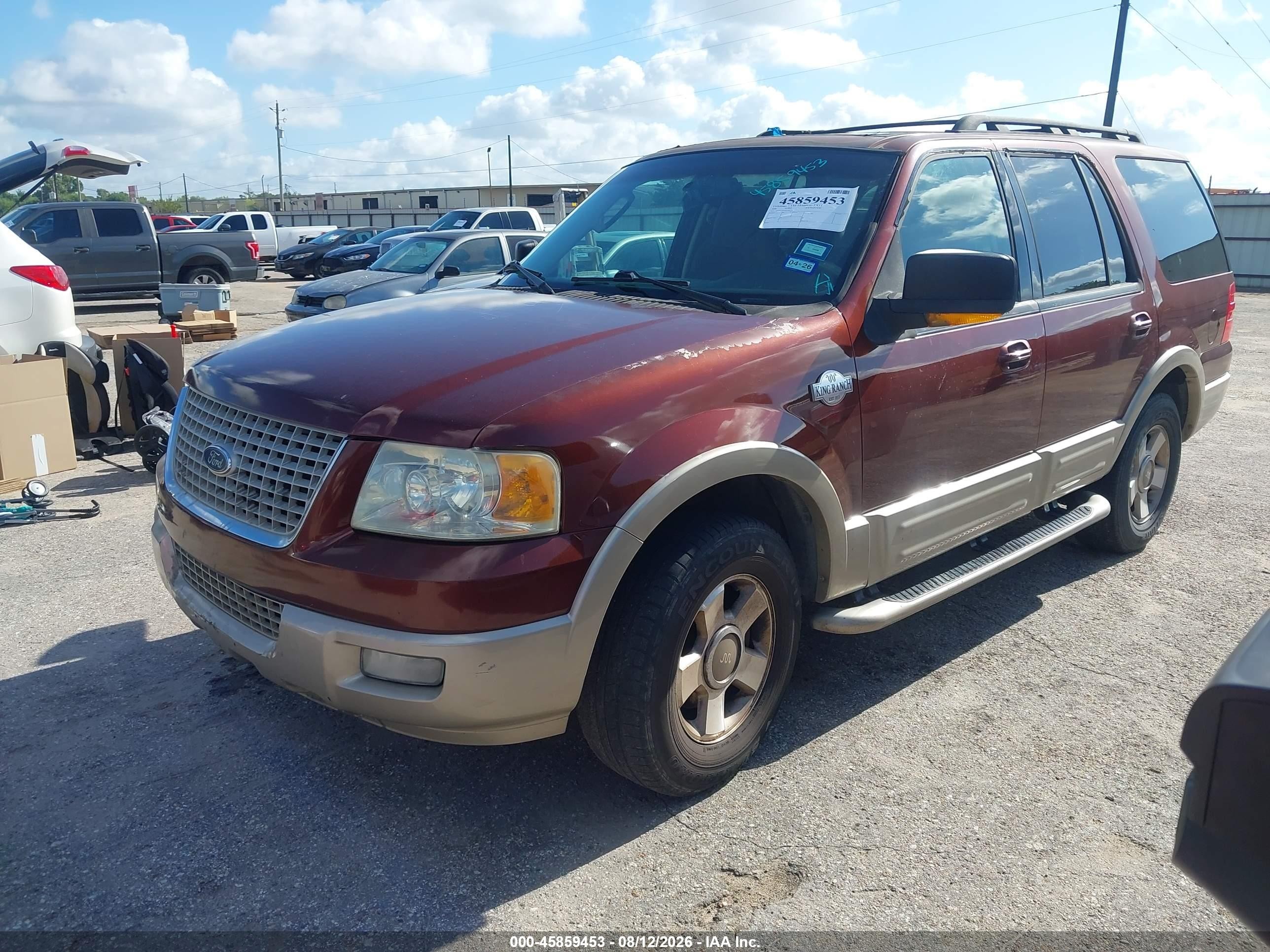 2006 Ford Expedition Eddie Bauer/king Ranch Brown vin: 1FMFU17536LA88728