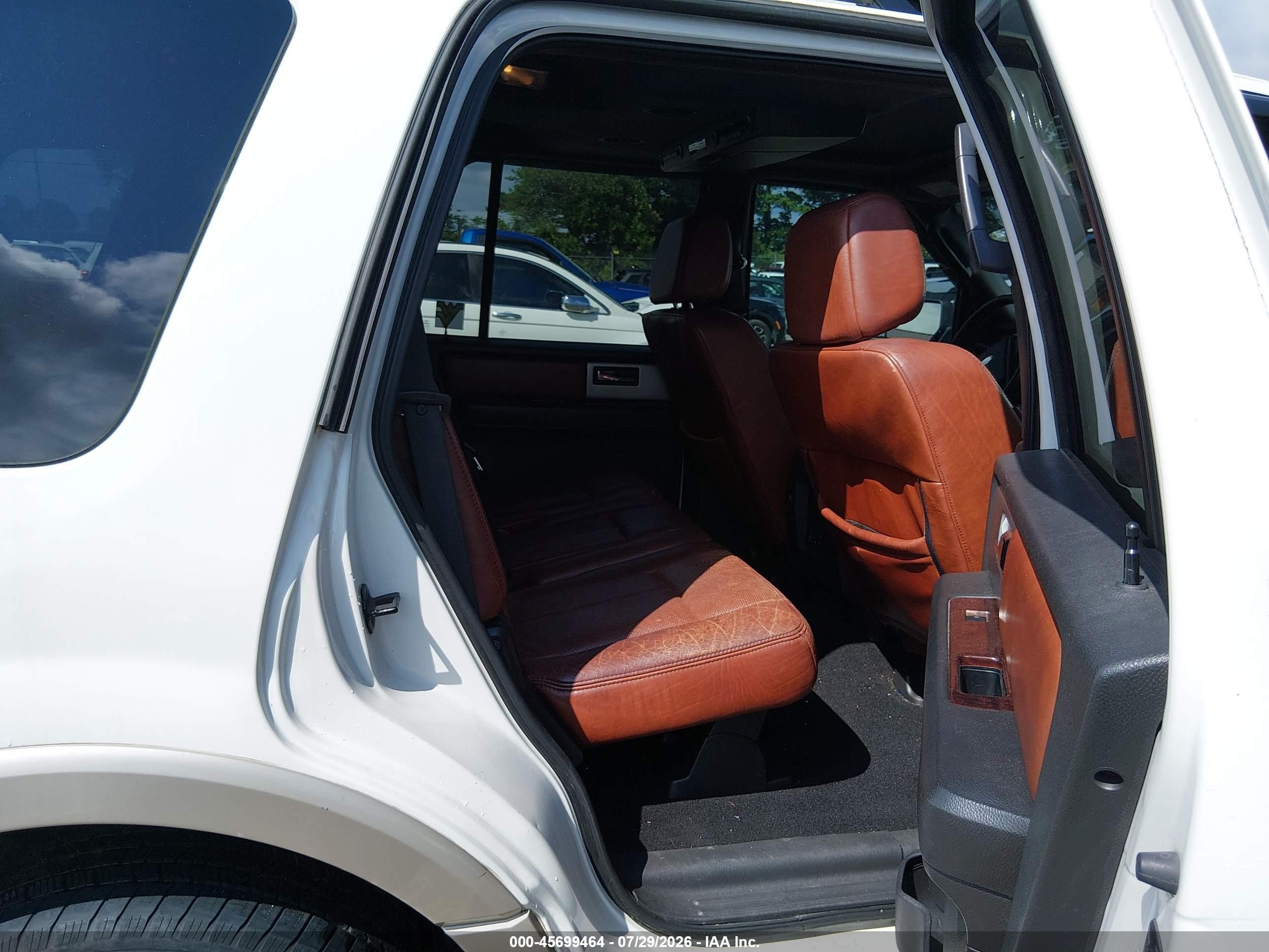2008 Ford Expedition Eddie Bauer/king Ranch White vin: 1FMFU17538LA49544