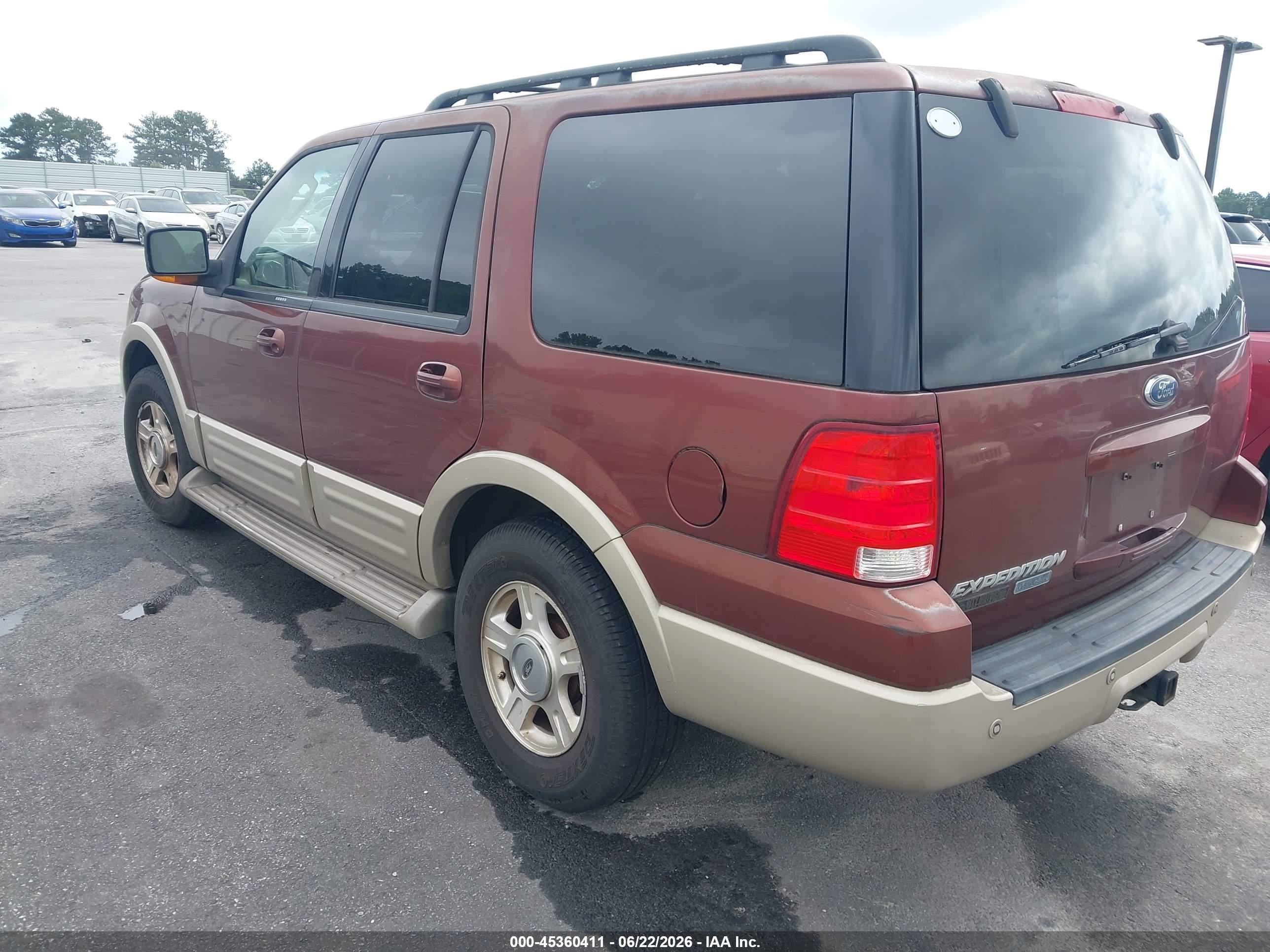 2006 Ford Expedition Eddie Bauer/king Ranch Burgundy vin: 1FMFU17546LA90360