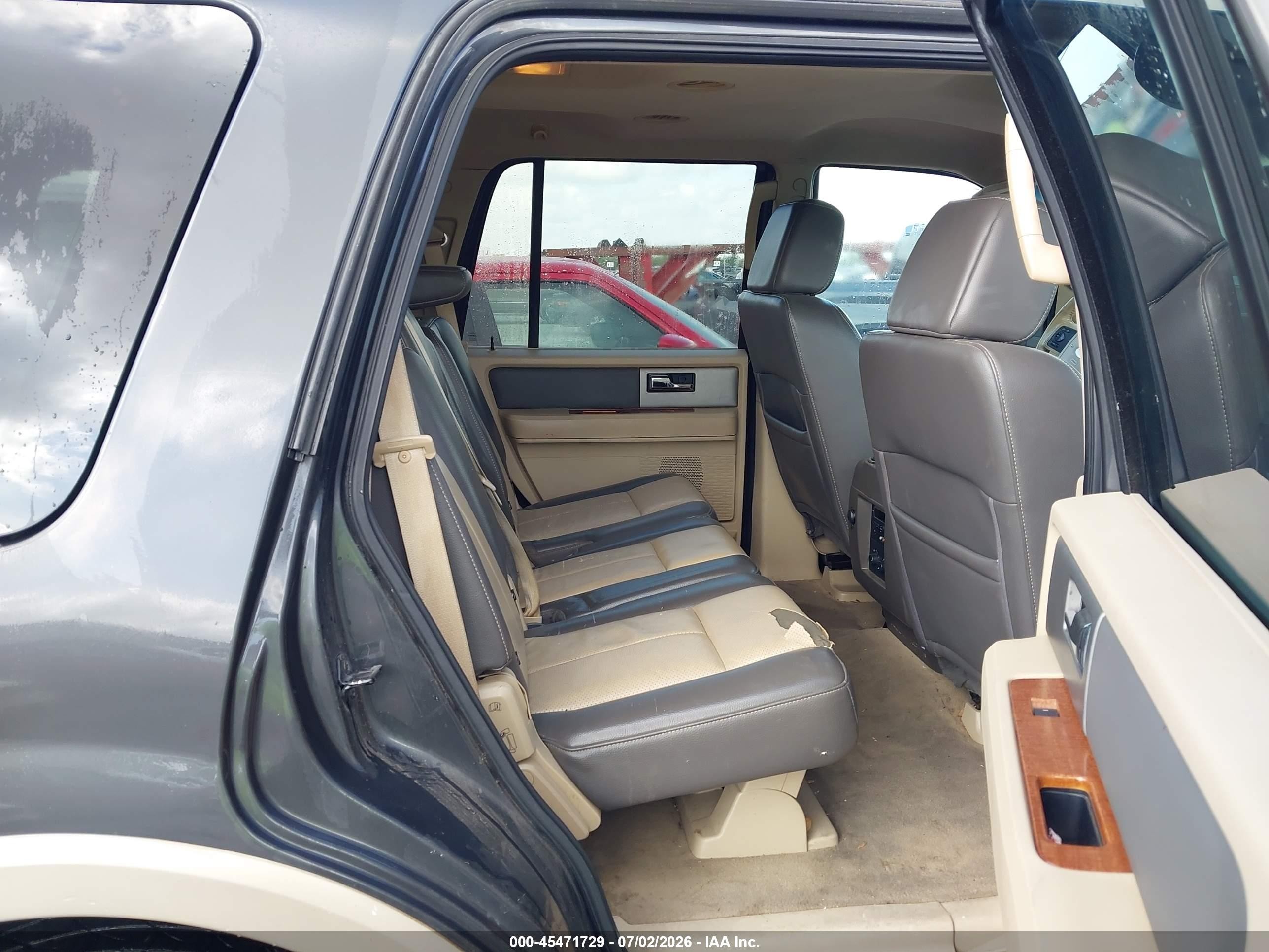 2007 Ford Expedition Eddie Bauer Black vin: 1FMFU17547LA48675