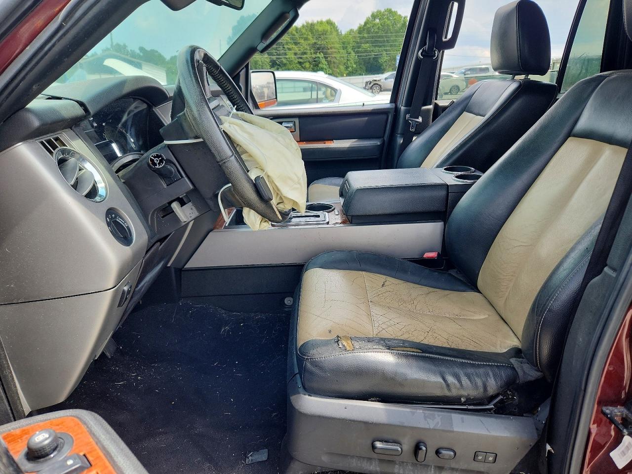 2009 Ford Expedition Eddie Bauer Бордовый vin: 1FMFU17549EB20644