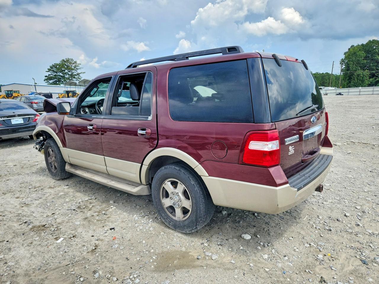 2009 Ford Expedition Eddie Bauer Бордовый vin: 1FMFU17549EB20644