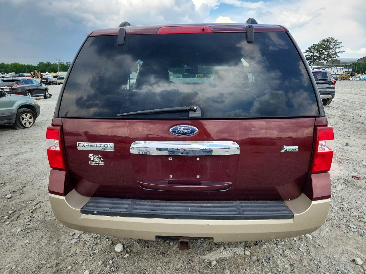 2009 Ford Expedition Eddie Bauer Бордовый vin: 1FMFU17549EB20644