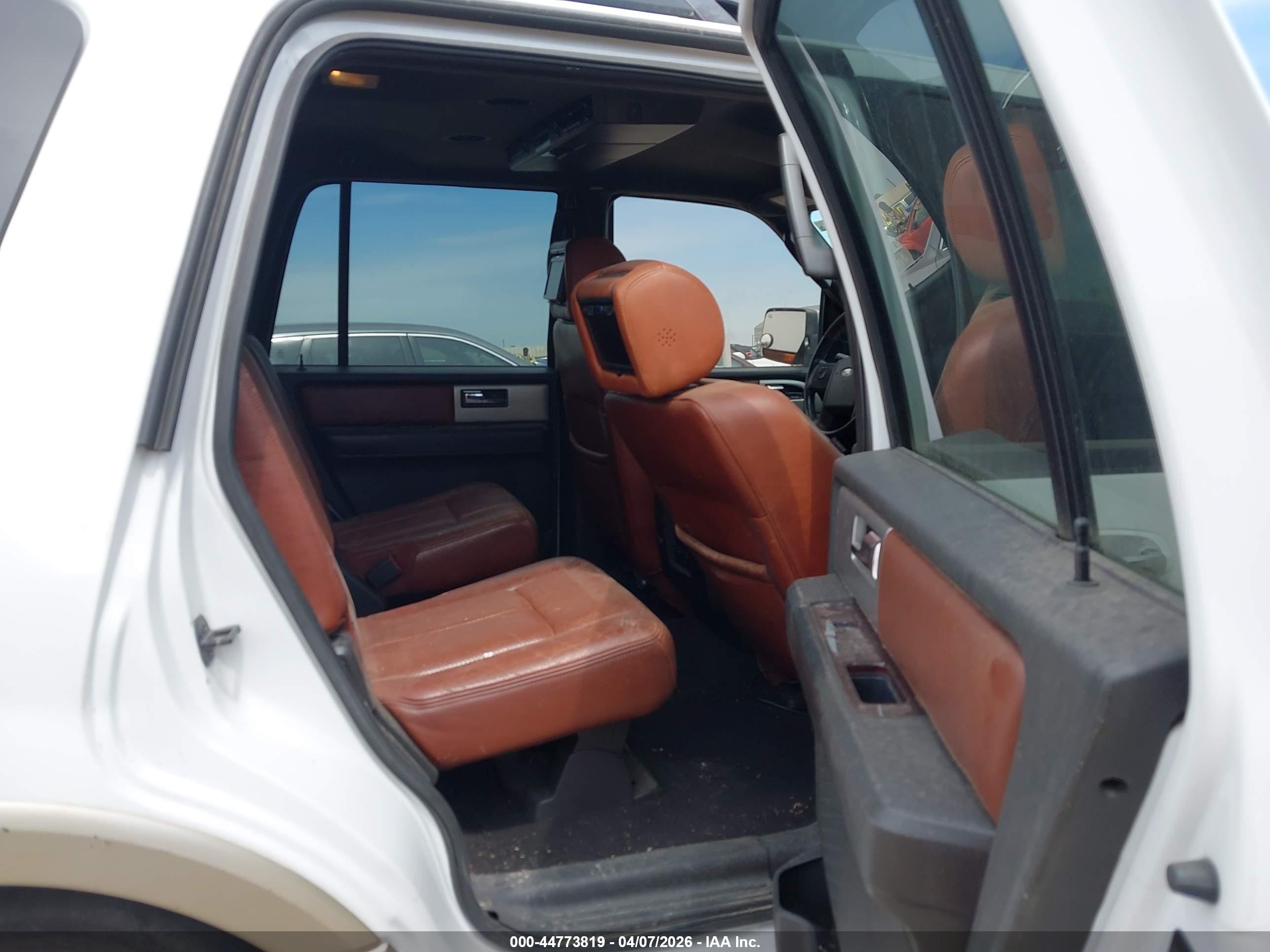 2009 Ford Expedition Eddie Bauer/king Ranch White vin: 1FMFU17549LA12794