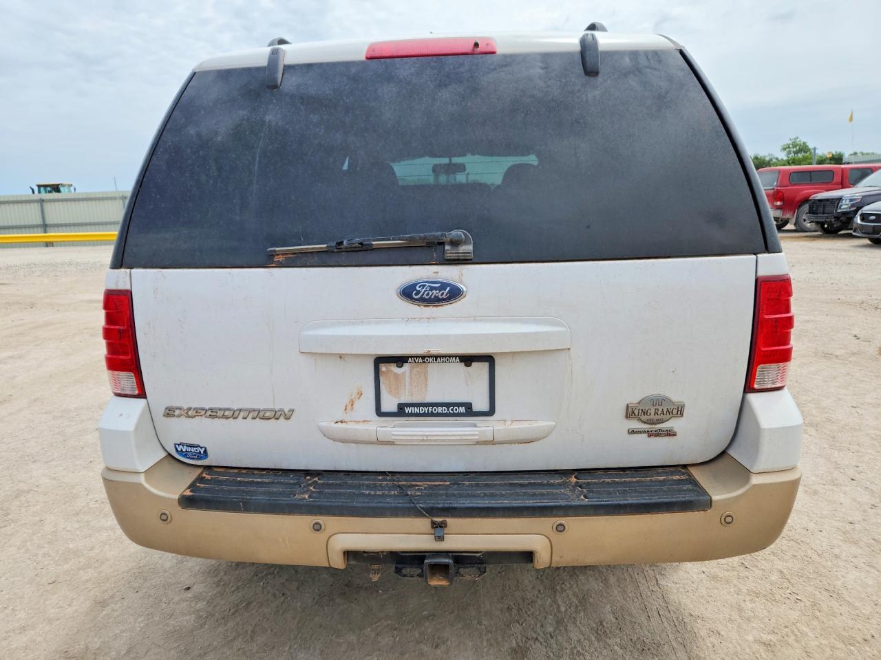 2006 Ford Expedition Eddie Bauer White vin: 1FMFU17556LA22522