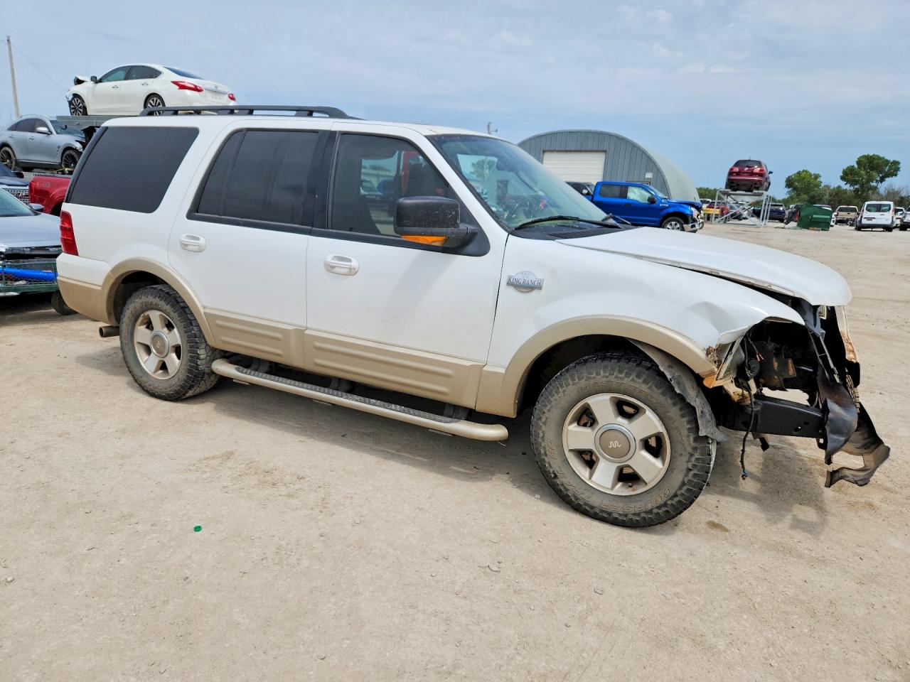 2006 Ford Expedition Eddie Bauer White vin: 1FMFU17556LA22522