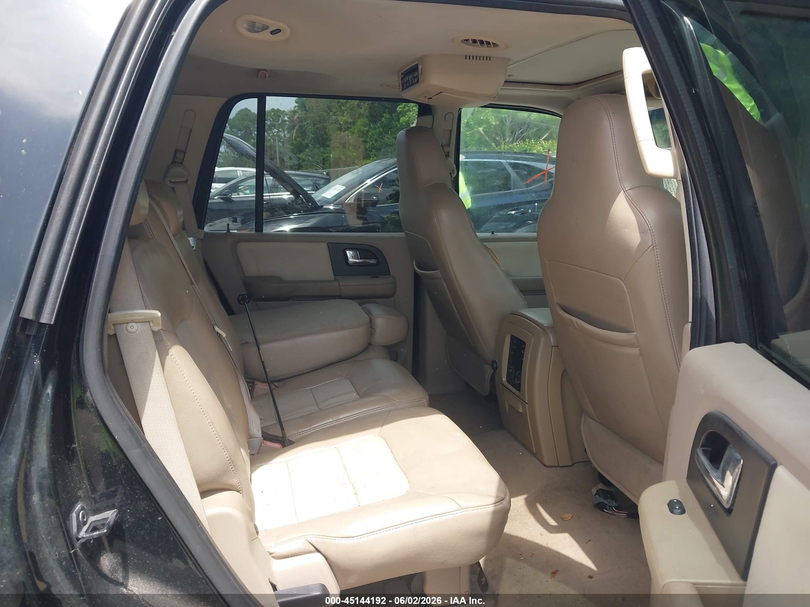 2006 Ford Expedition Eddie Bauer/king Ranch Black vin: 1FMFU17556LA78055
