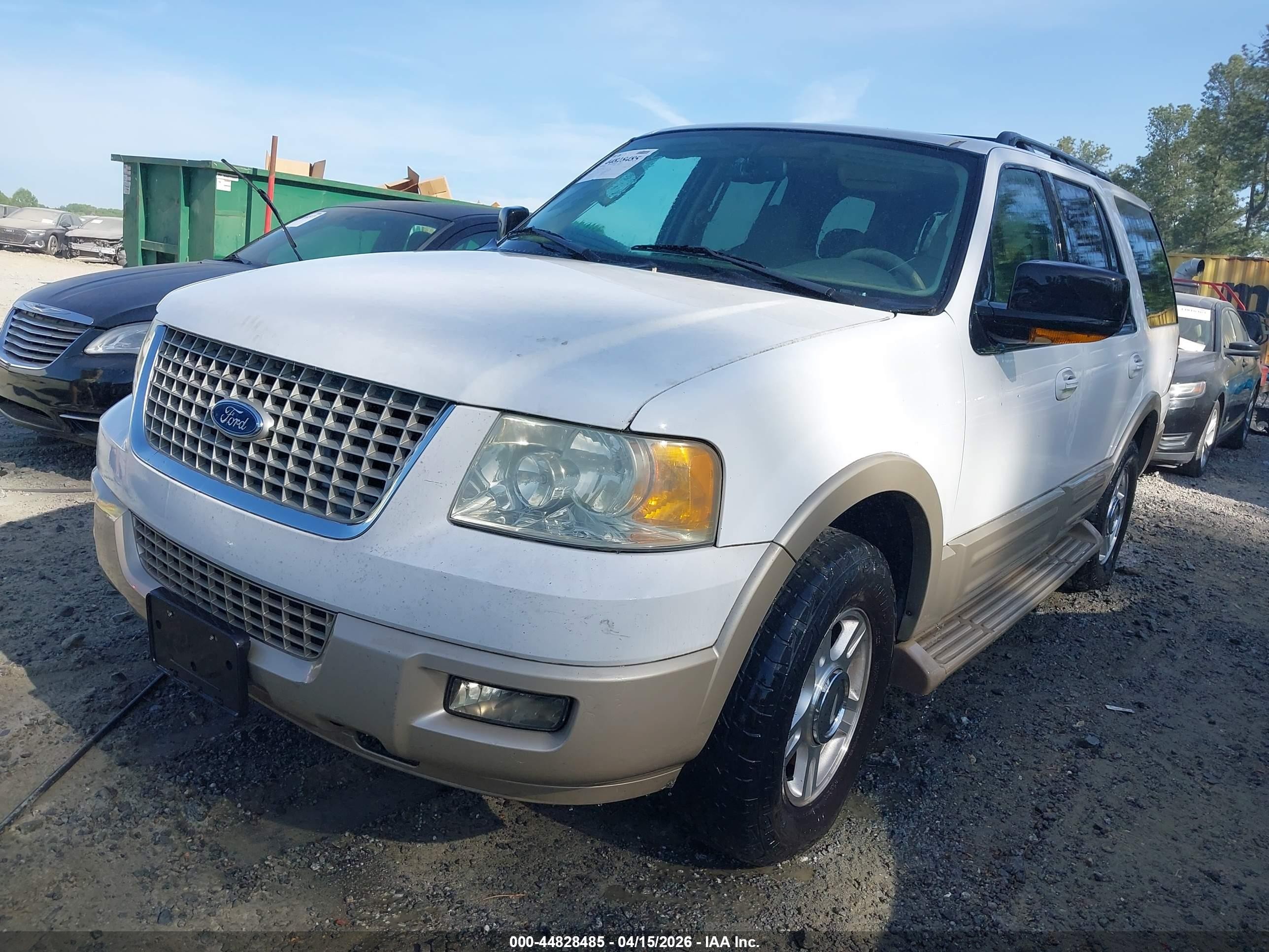 2006 Ford Expedition Eddie Bauer/king Ranch White vin: 1FMFU17556LA96863