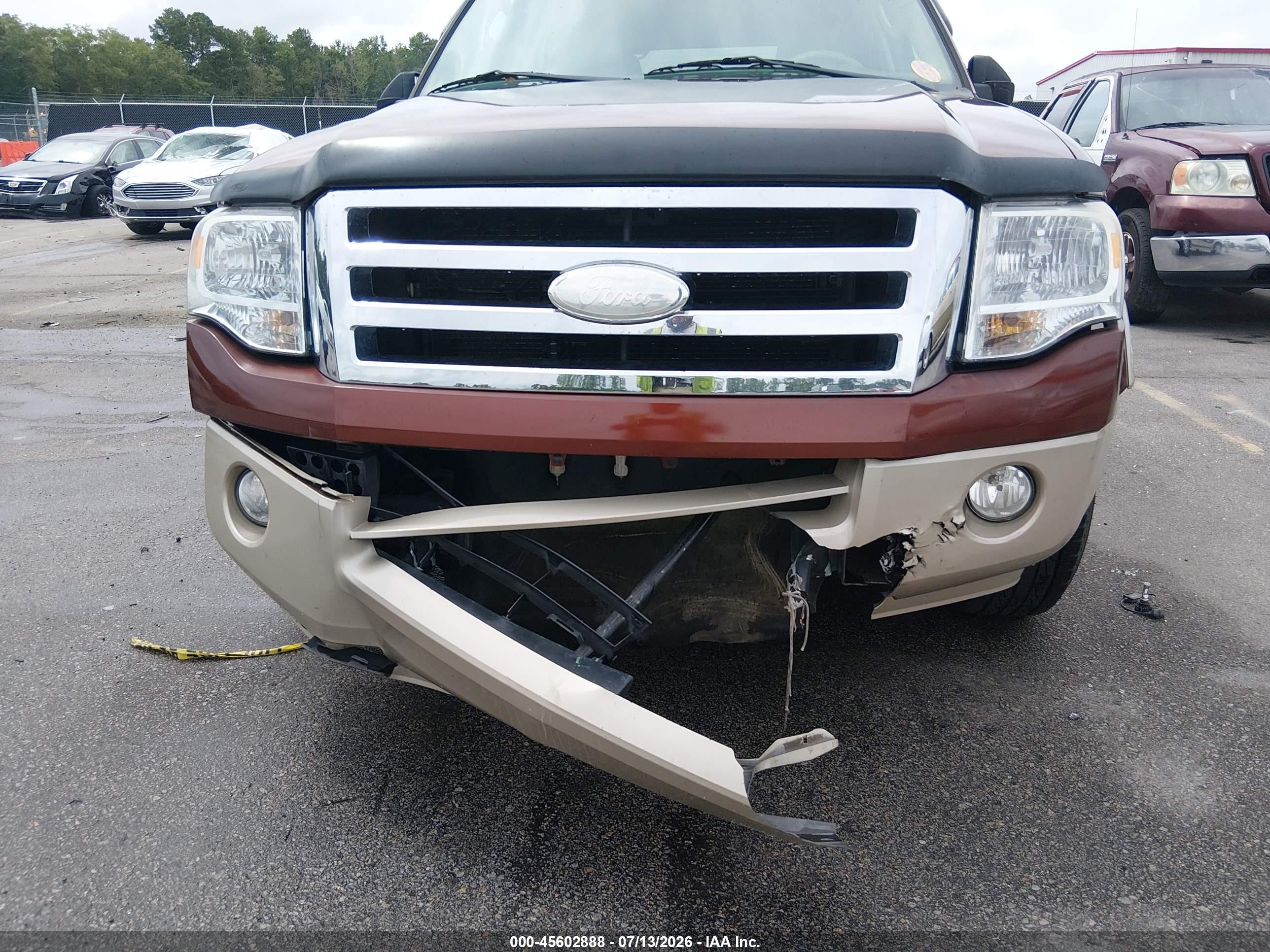 2007 Ford Expedition Eddie Bauer Красный vin: 1FMFU17557LA99277