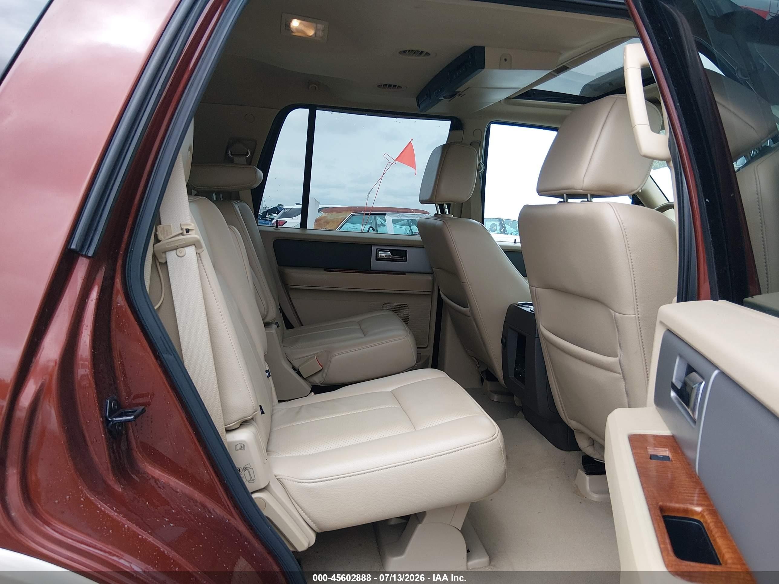 2007 Ford Expedition Eddie Bauer Красный vin: 1FMFU17557LA99277