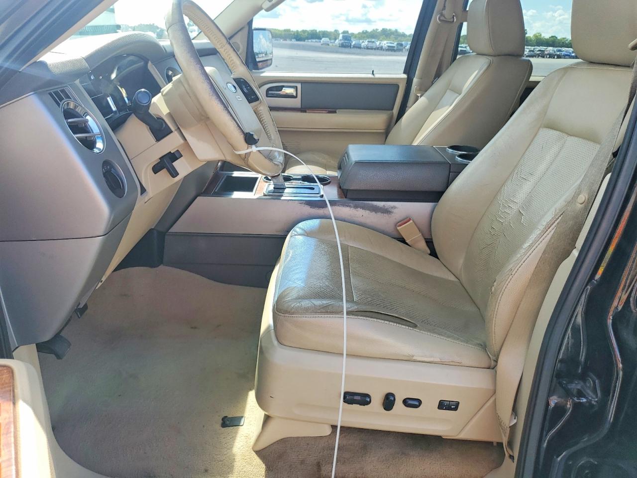 2008 Ford Expedition Eddie Bauer Black vin: 1FMFU17558LA38075