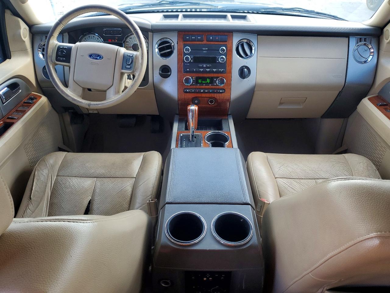 2008 Ford Expedition Eddie Bauer Black vin: 1FMFU17558LA38075