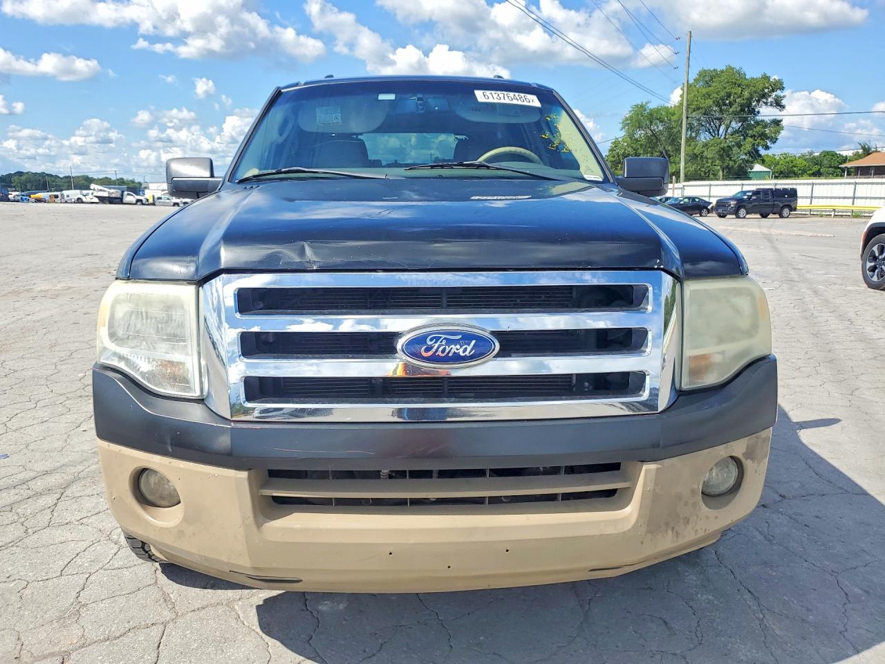 2008 Ford Expedition Eddie Bauer Black vin: 1FMFU17558LA38075