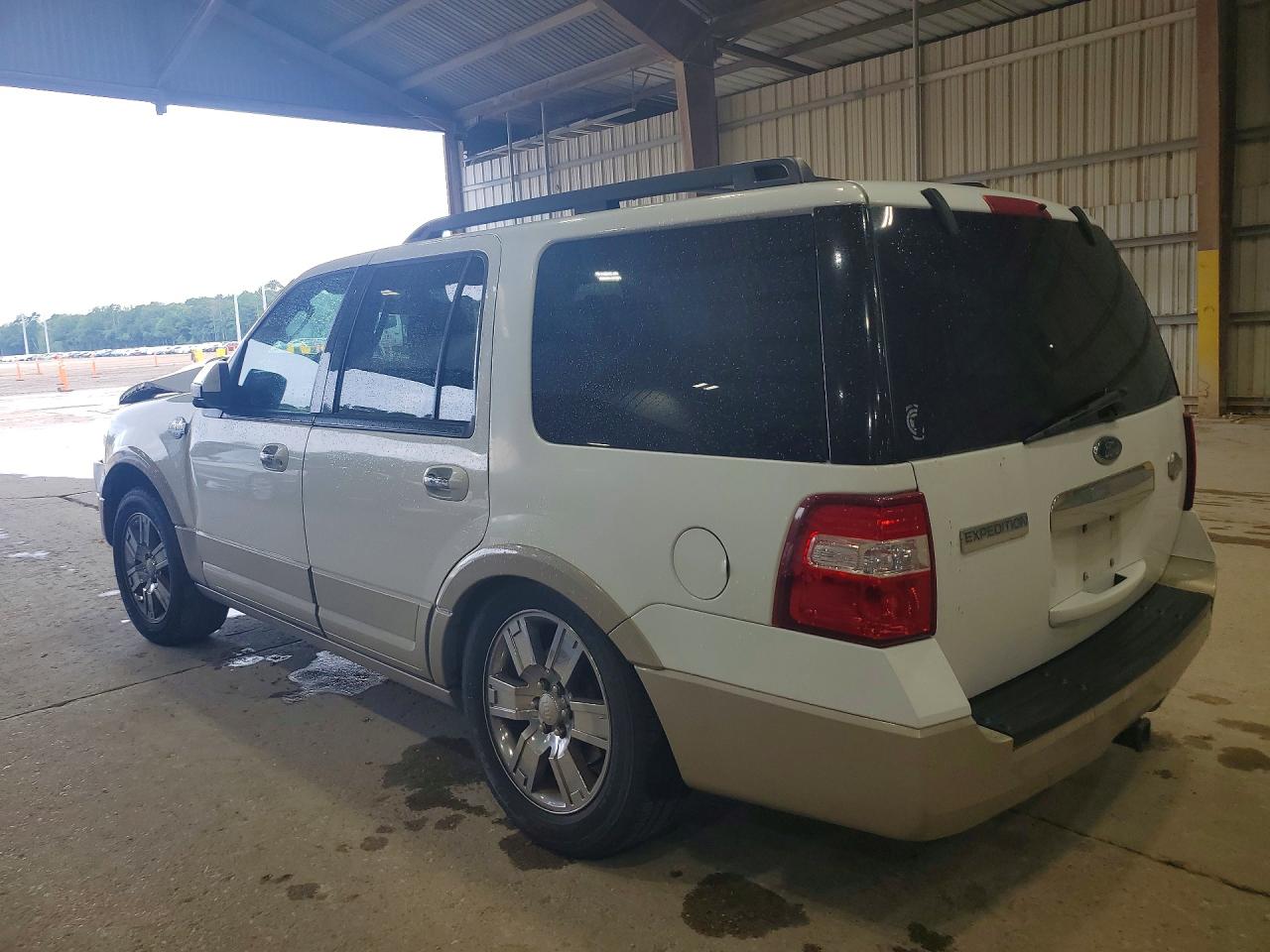 2009 Ford Expedition Eddie Bauer White vin: 1FMFU17559EA71647