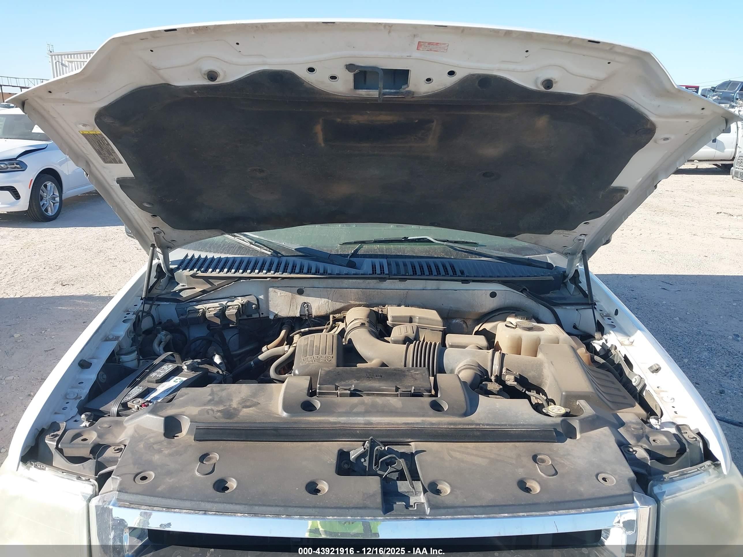 2009 Ford Expedition Eddie Bauer White vin: 1FMFU17559LA12917