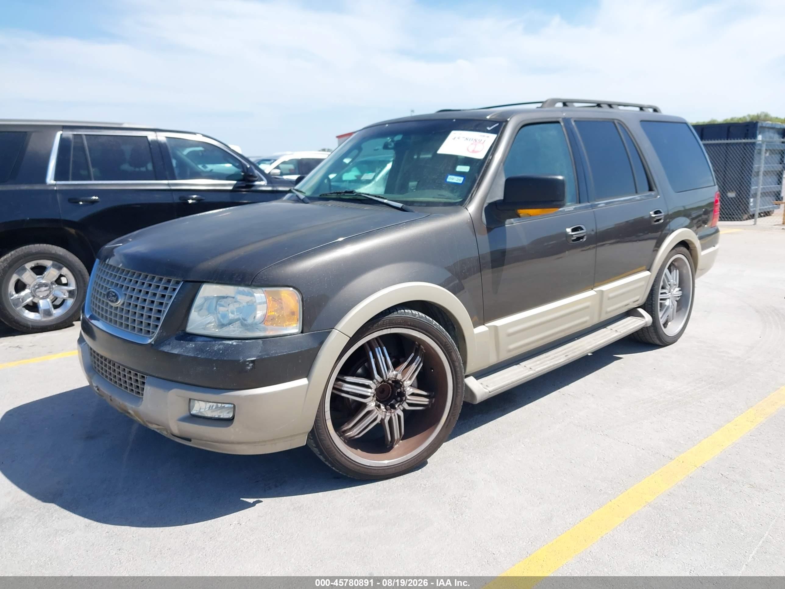 2006 Ford Expedition Eddie Bauer/king Ranch Серый vin: 1FMFU17566LA86052